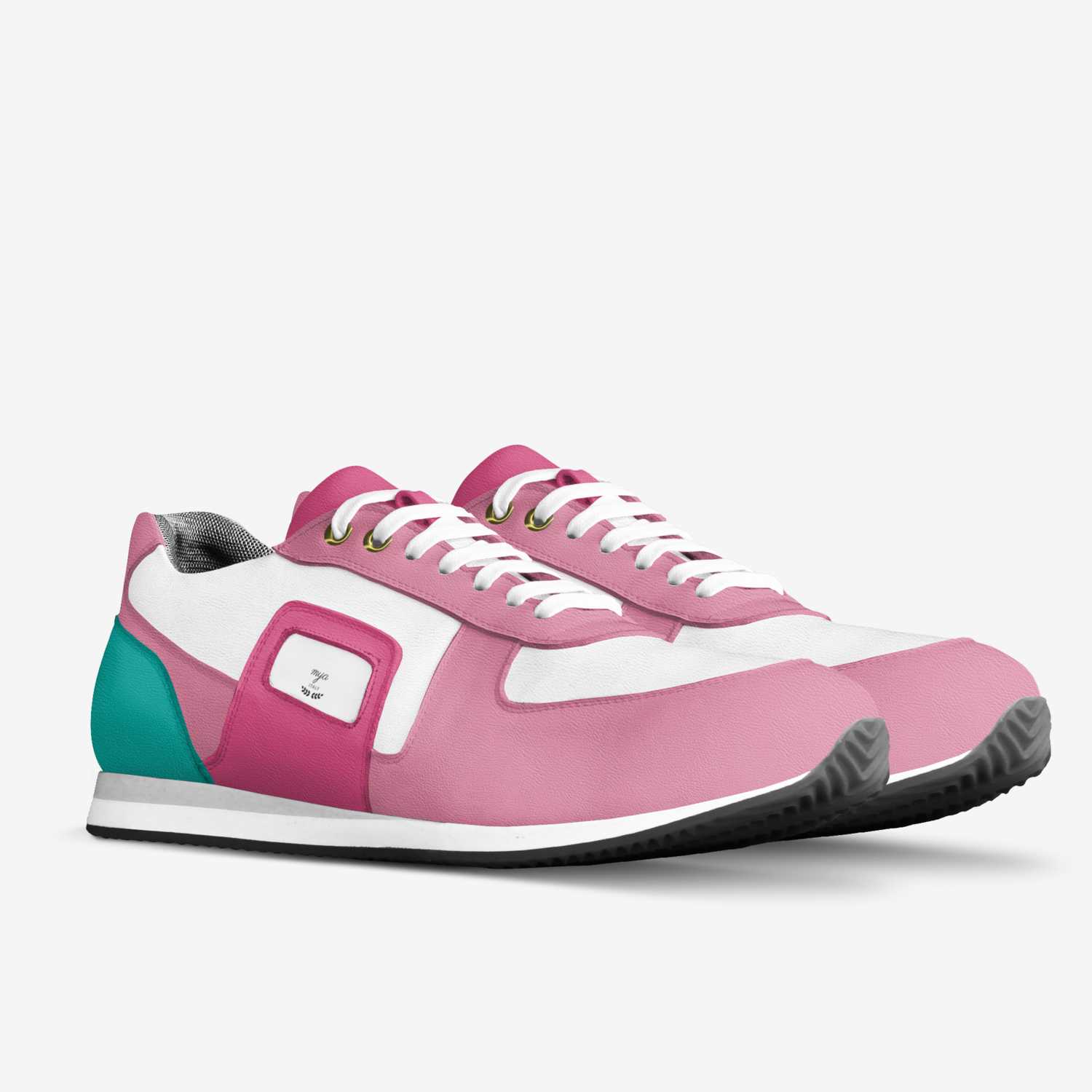 mya custom made in Italy shoes by Lamya Teams | Double view