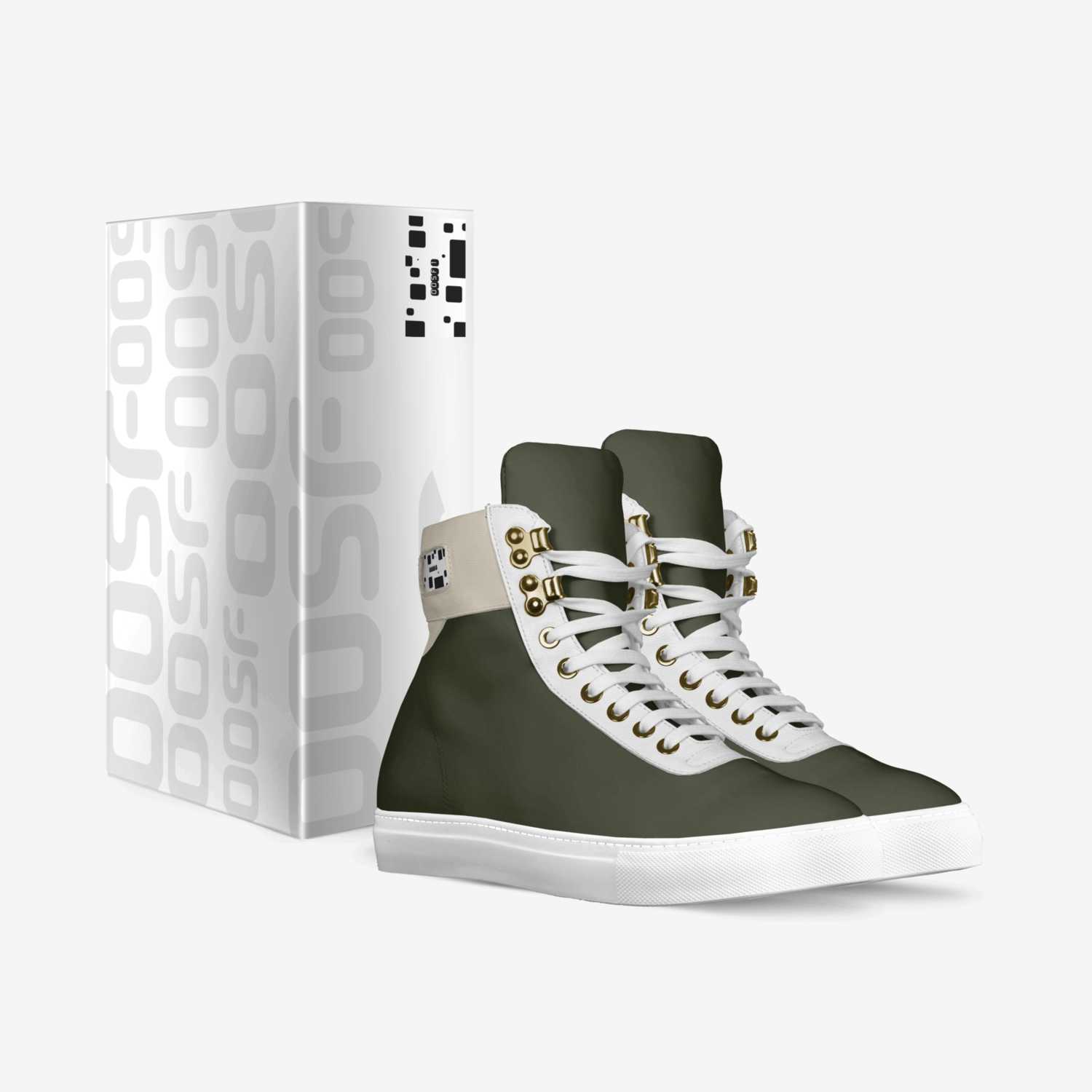 OOSF 1 custom made in Italy shoes by Dwayne Bester | Box view