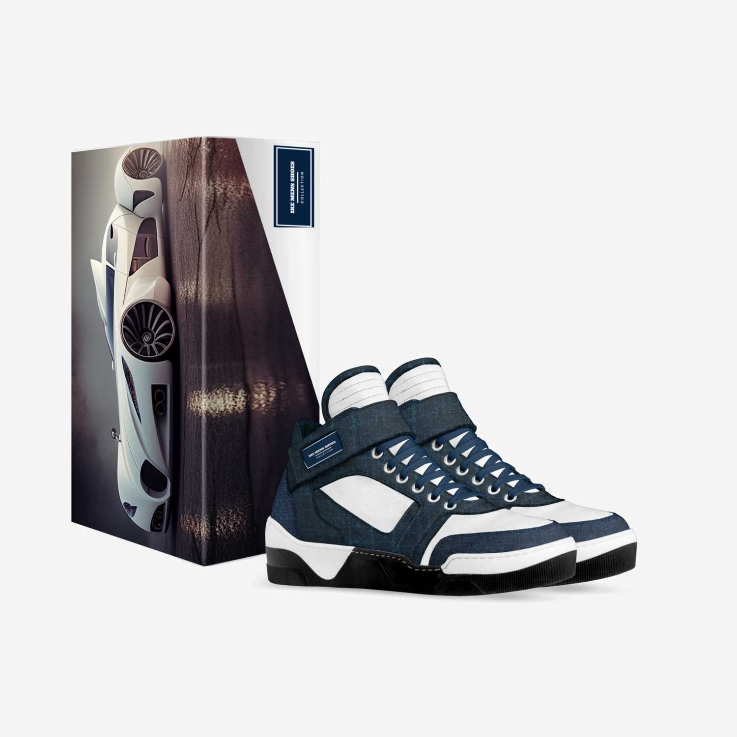IKE MENS SHOES custom made in Italy shoes by Isaac A Mensah | Box view