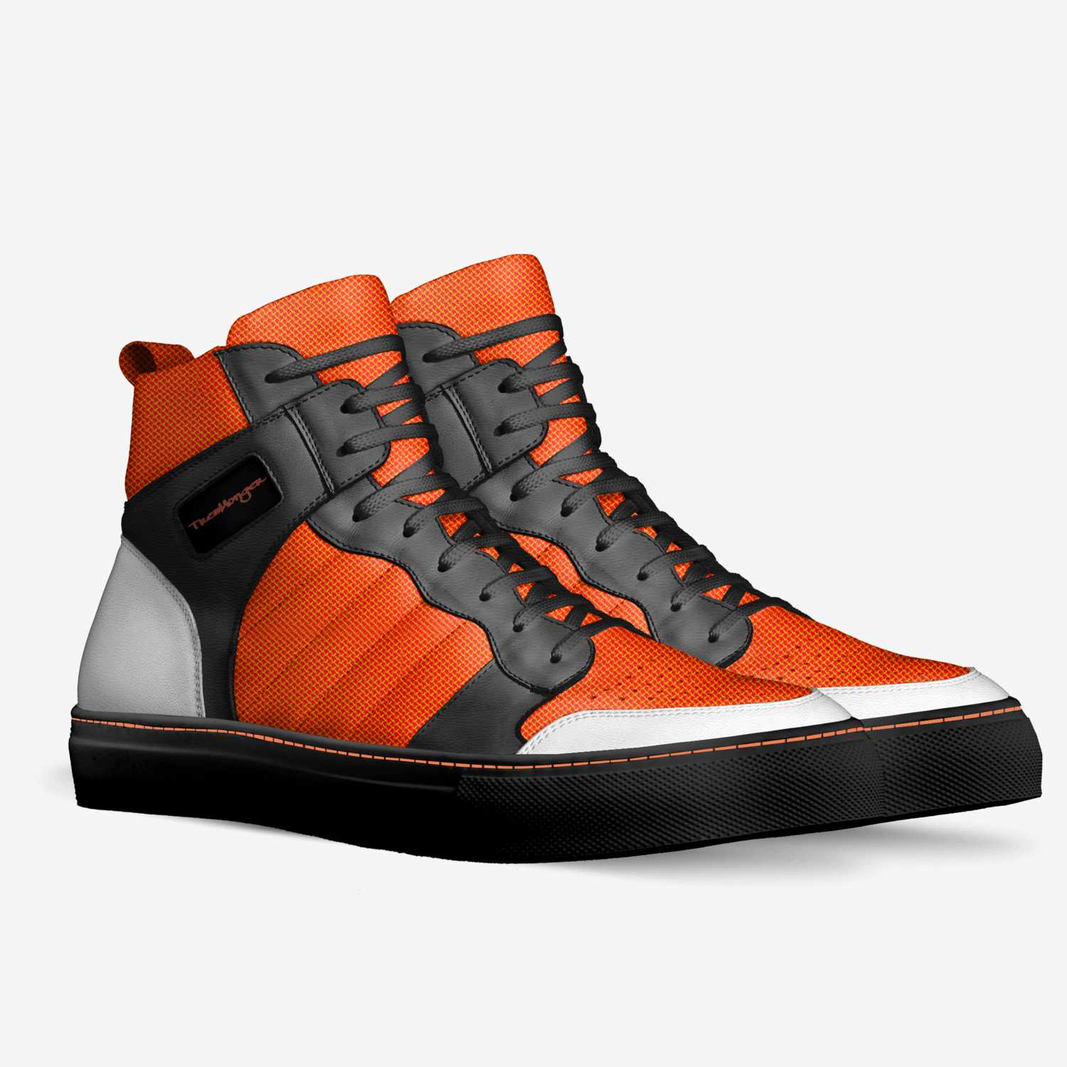 TygerStyle Retro 2 custom made in Italy shoes by TrewMonger Brand | Double view