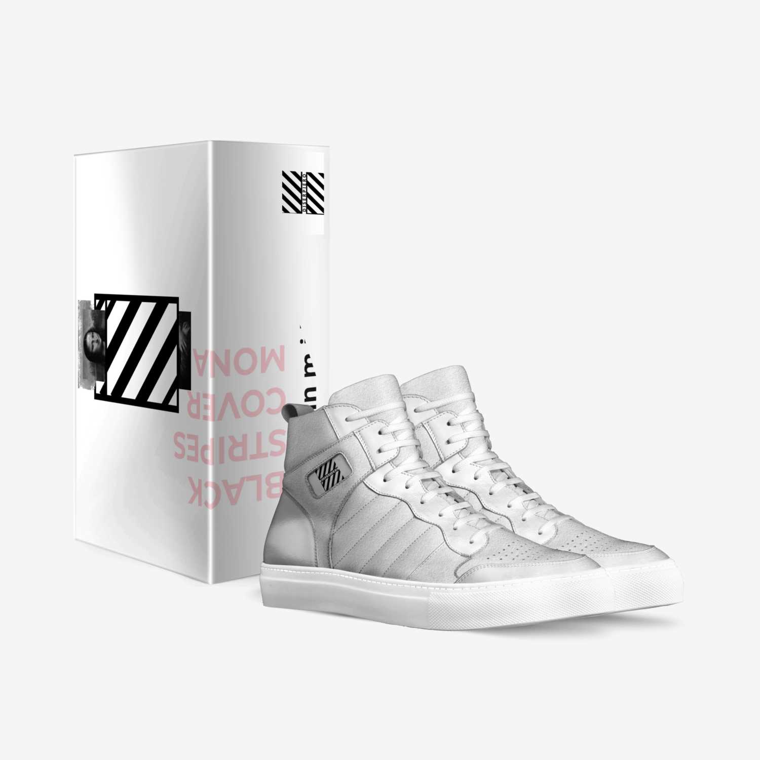 WHITE DESIGN custom made in Italy shoes by Di Ser Piero | Box view