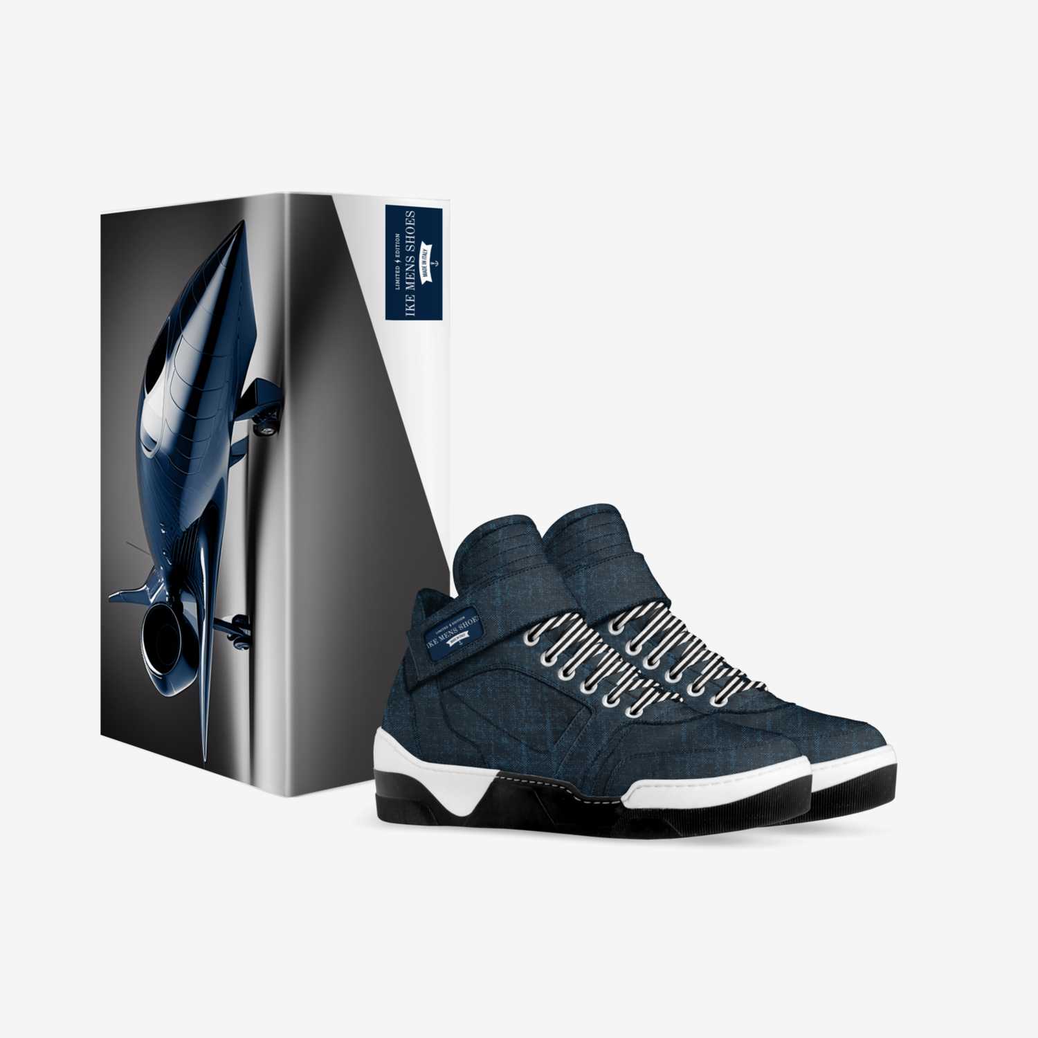 IKE MENS SHOES custom made in Italy shoes by Isaac A Mensah | Box view