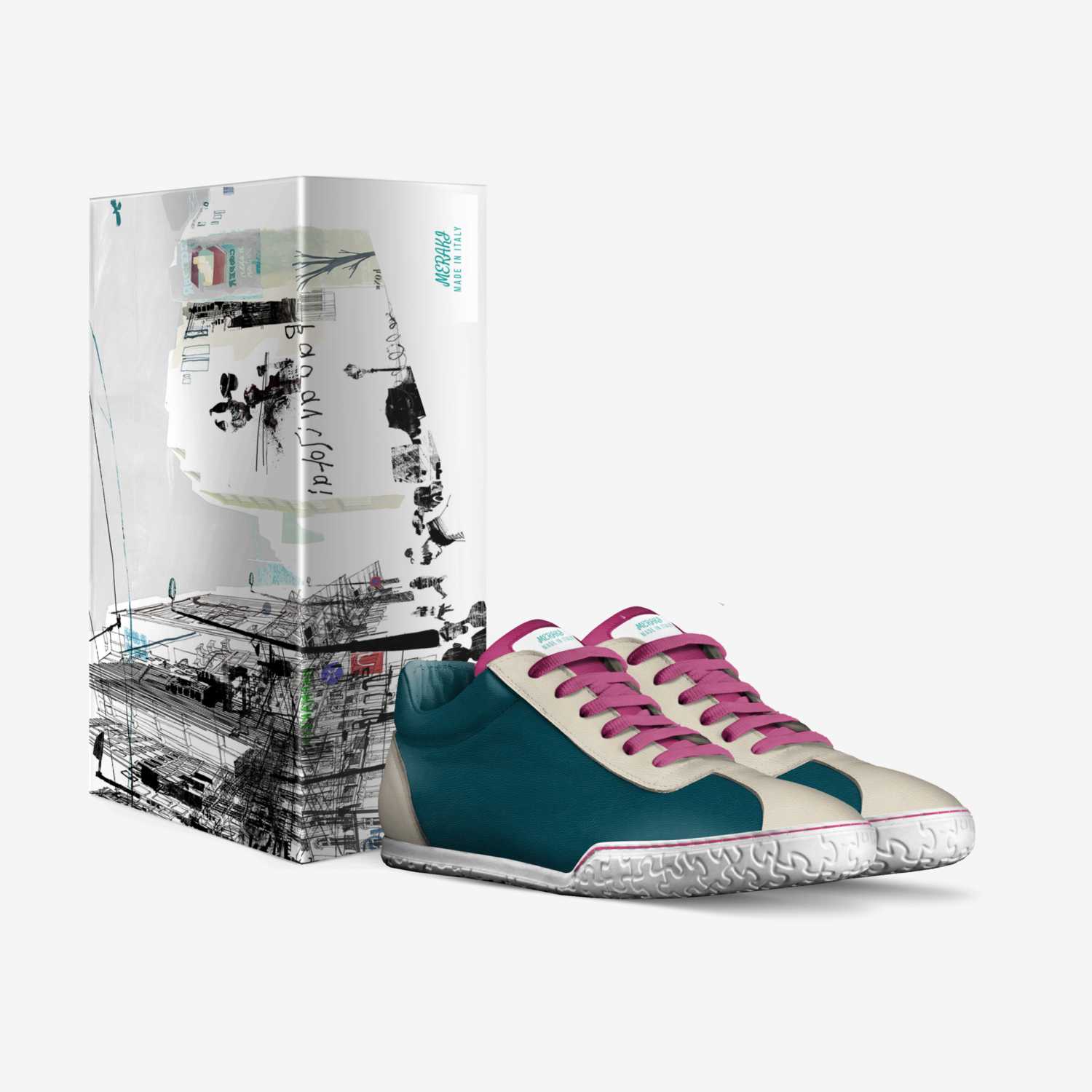 MERAKI custom made in Italy shoes by Lisa Zugarazo | Box view