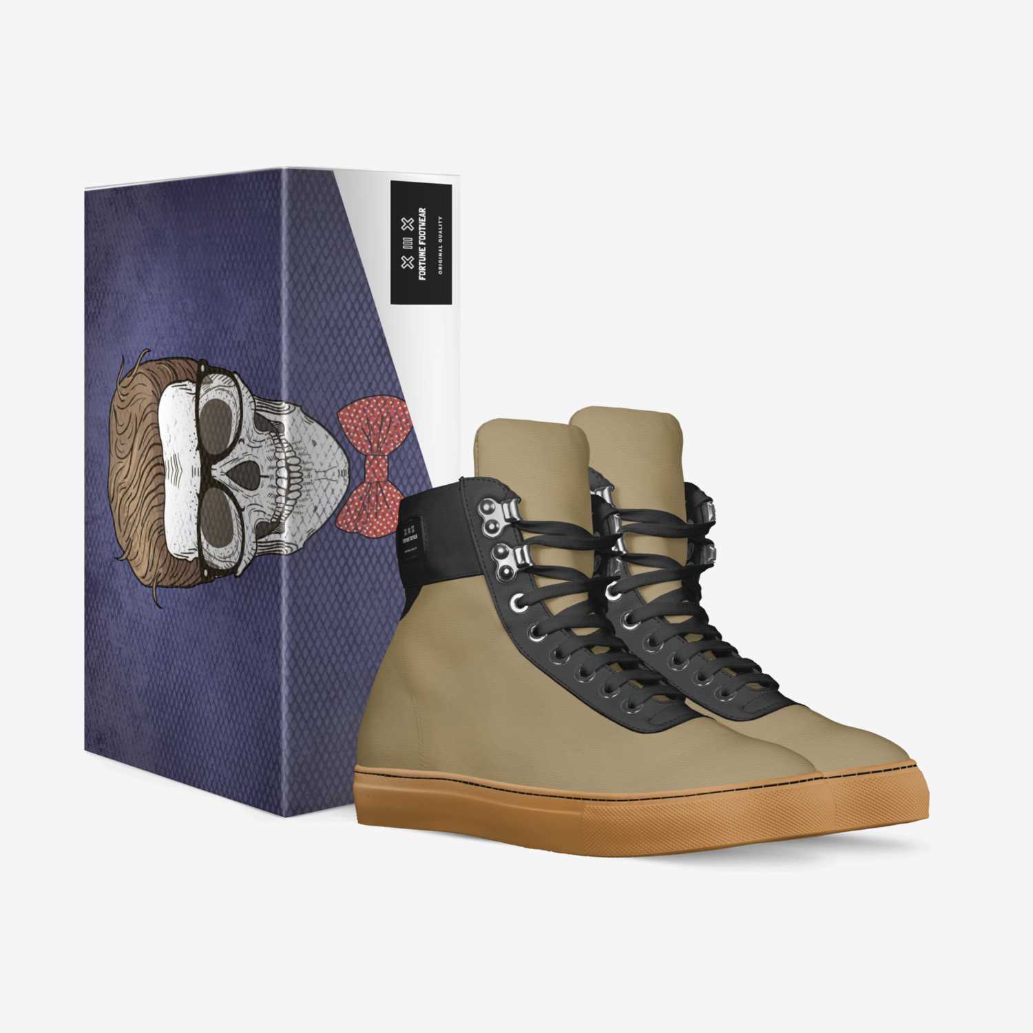 Fortune Footwear custom made in Italy shoes by Tyler Tufts | Box view