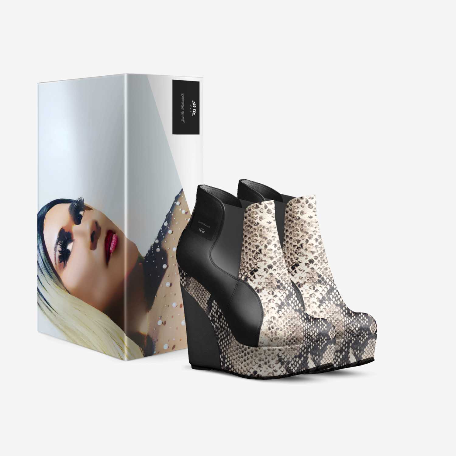 Just Be ShalandaB custom made in Italy shoes by Shalanda Boyce | Box view