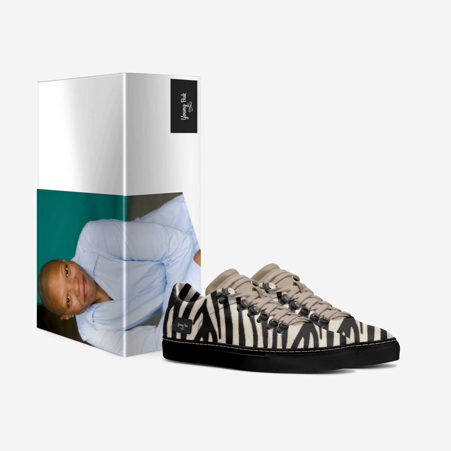 Young Buk custom made in Italy shoes by Jasmine Delaney | Box view