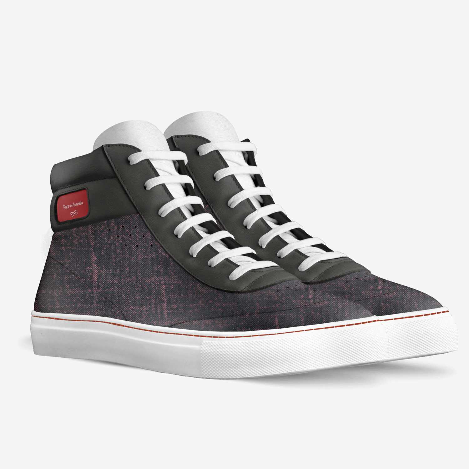 Pace-e-Armonia custom made in Italy shoes by Quentavius Sailor | Double view