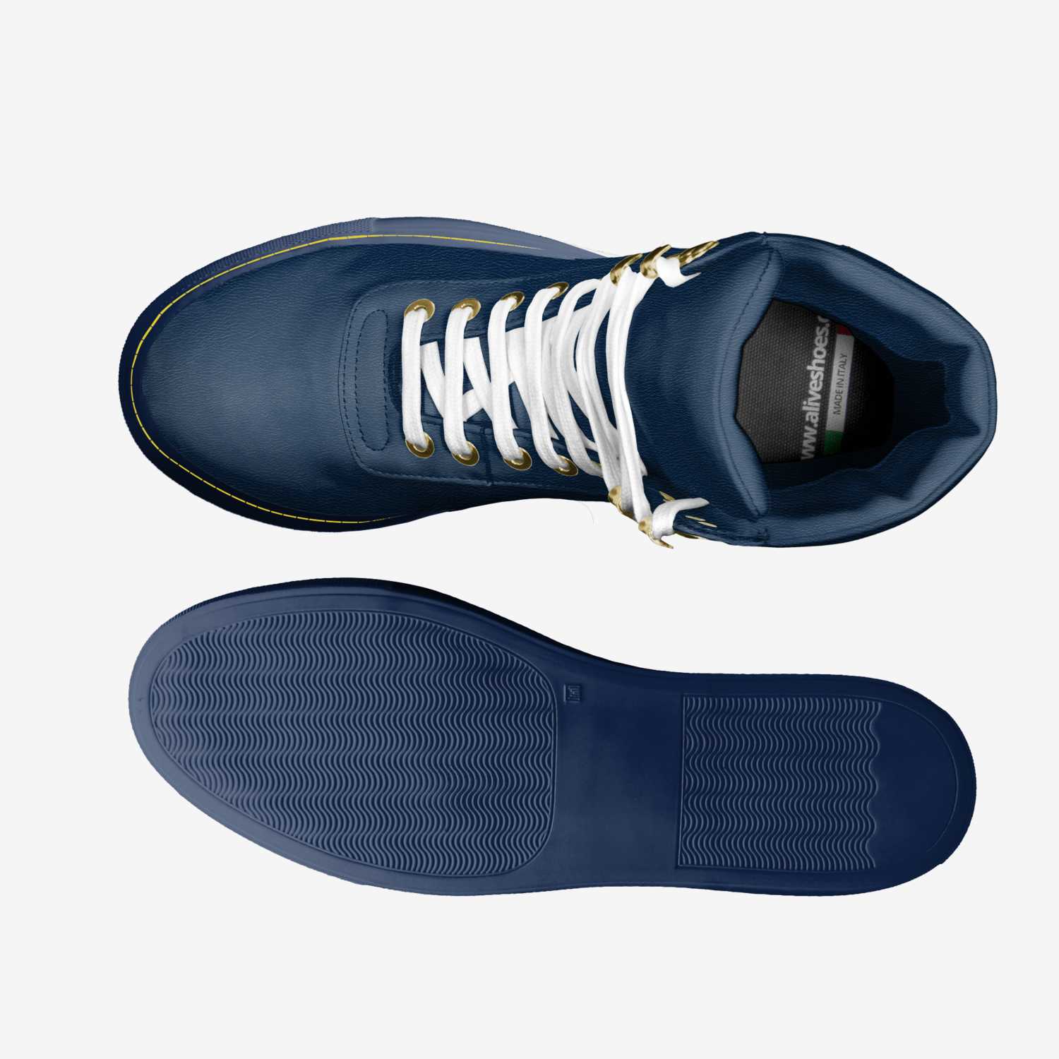 1900s custom made in Italy shoes by Justin Payton | Top view
