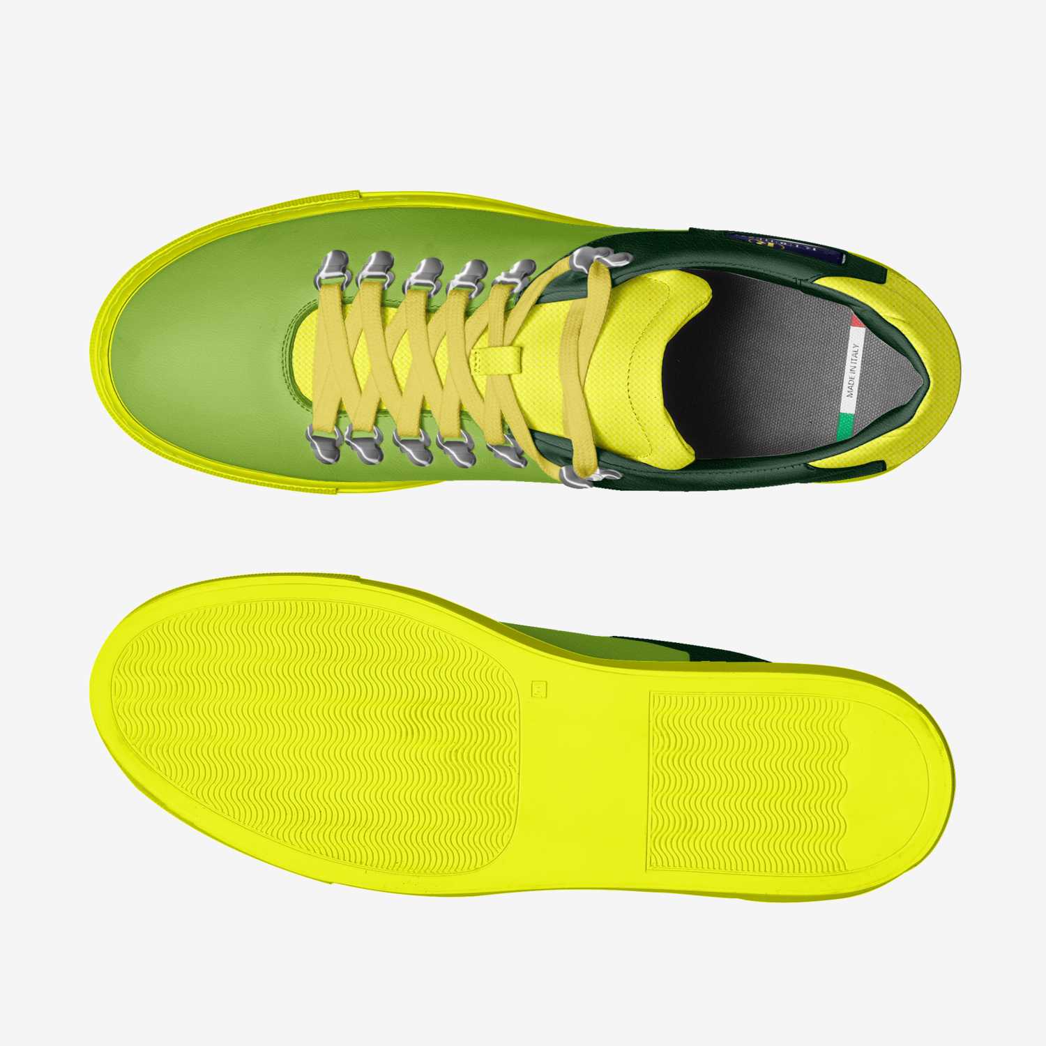 SK-2 custom made in Italy shoes by Ricchezza Custom Footwear Designer Co. | Top view