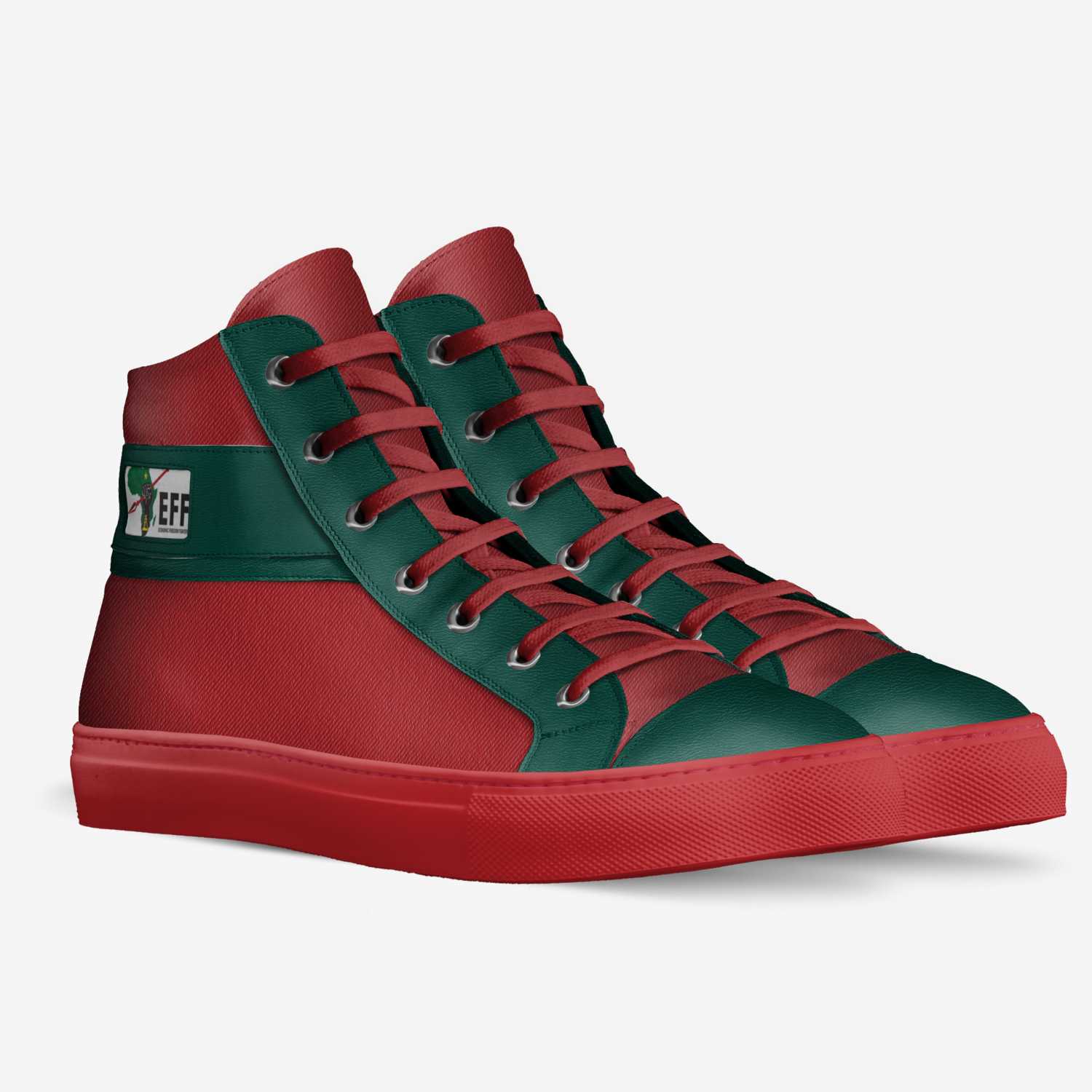 EFF custom made in Italy shoes by Pariksha Prag | Double view