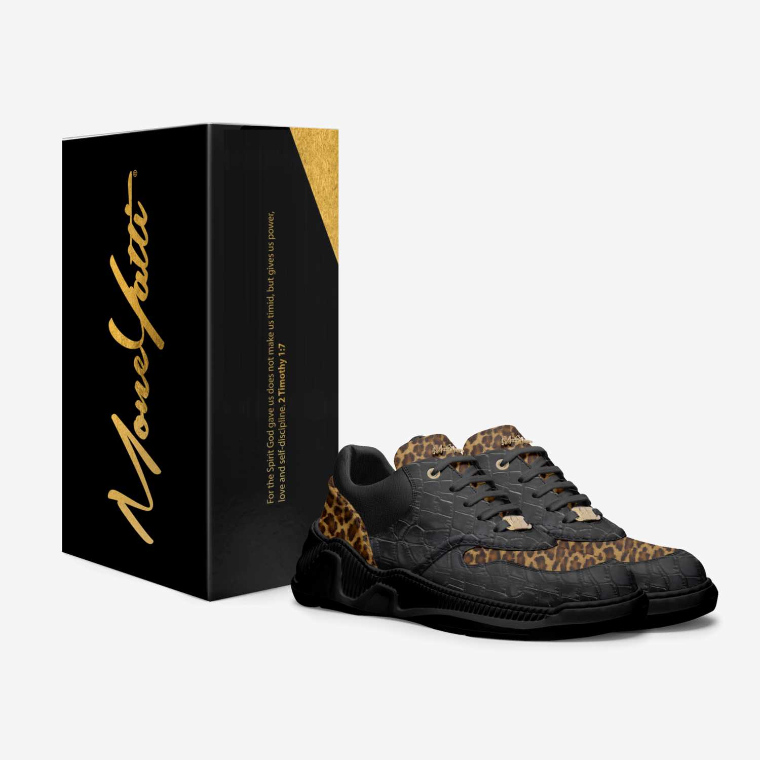Moneyatti Miller01 custom made in Italy shoes by Moneyatti Brand | Box view