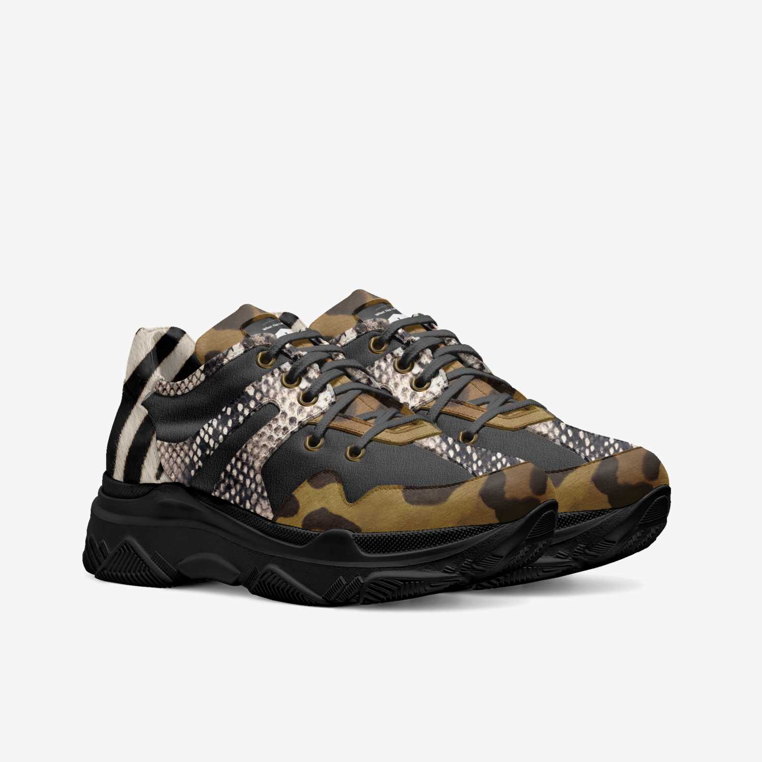 What The Luckz custom made in Italy shoes by Curtis Luck | Double view