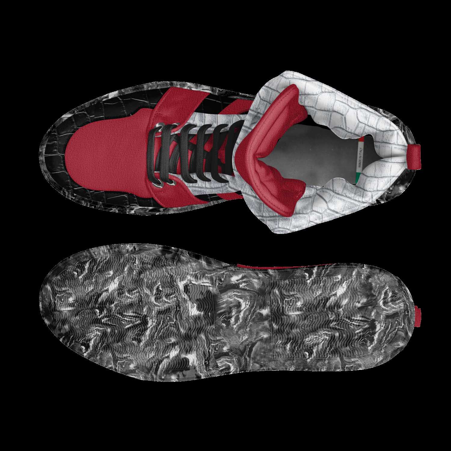 Iced Rose Bush A Custom Shoe concept by Jasmine Hooker