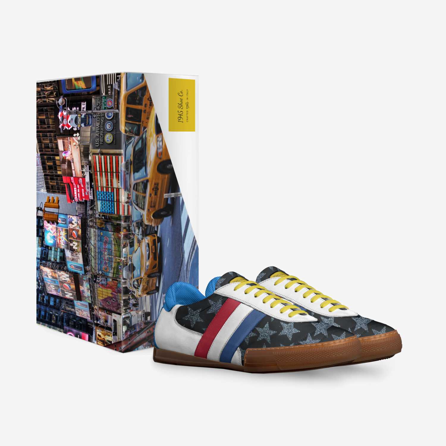 1945 Shoe Co.  custom made in Italy shoes by Robert Cox | Box view