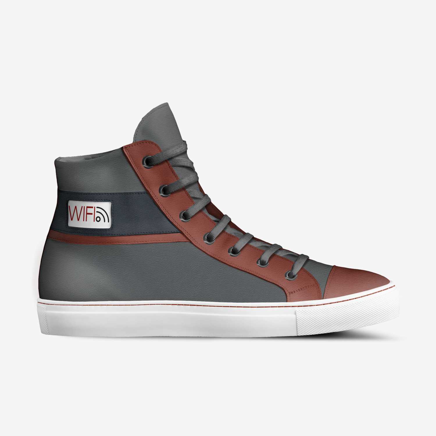 WIFI custom made in Italy shoes by Grace Haney | Side view