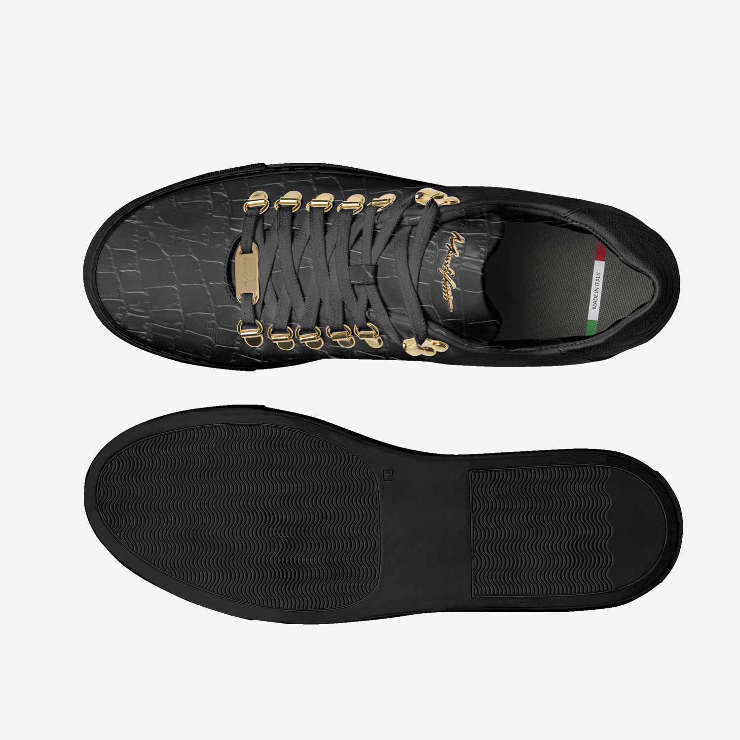 Moneyatti Slix01 custom made in Italy shoes by Moneyatti Brand | Top view