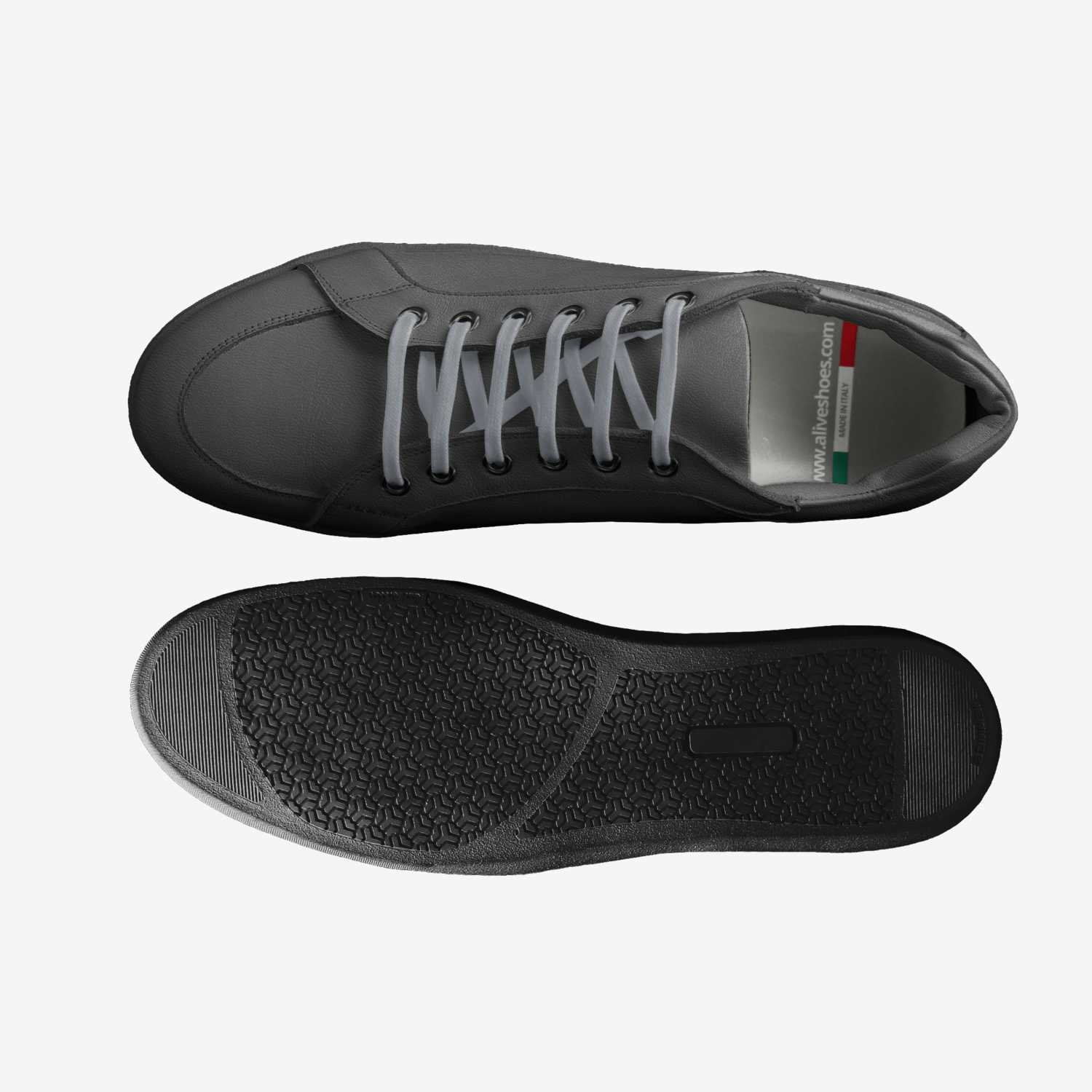 X custom made in Italy shoes by Isai Davila | Top view