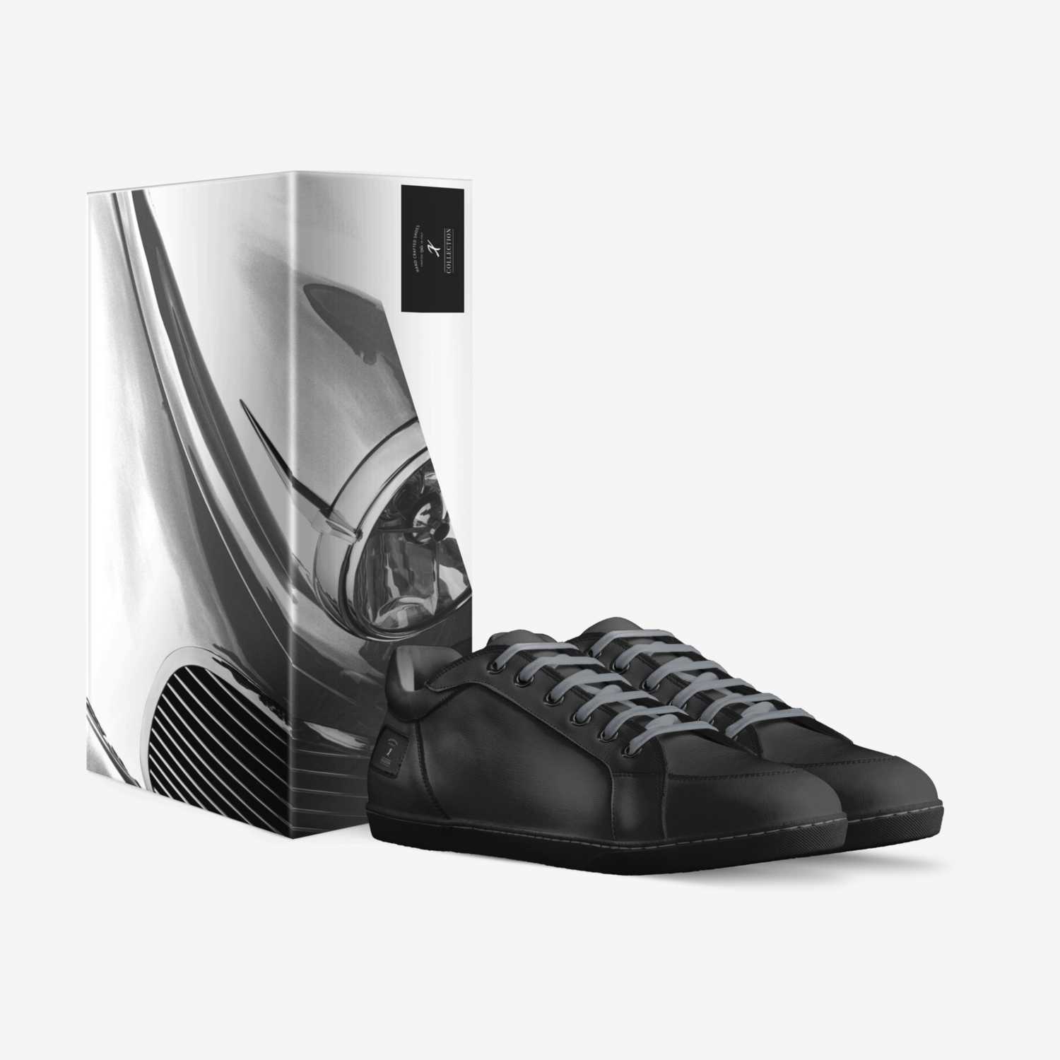 X custom made in Italy shoes by Isai Davila | Box view
