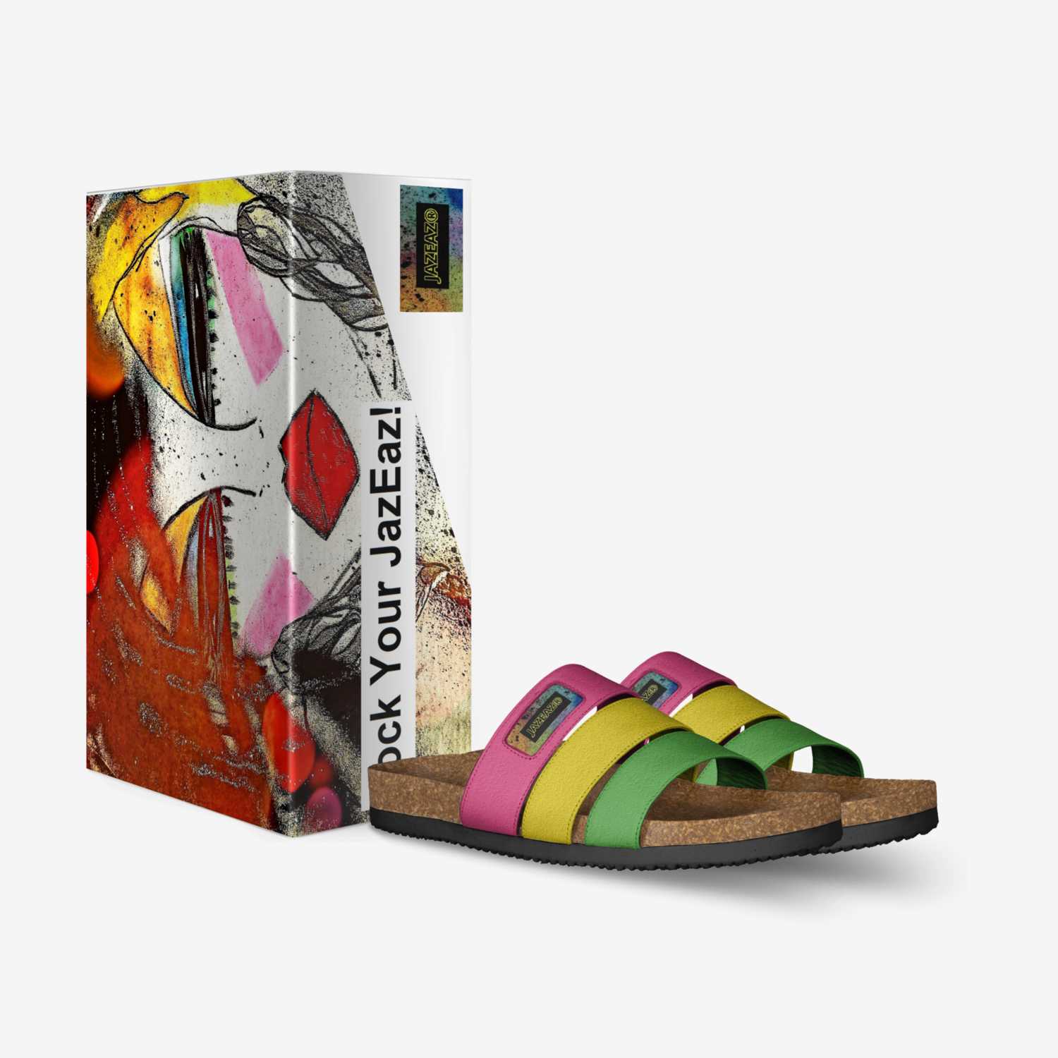 JAZEAZ custom made in Italy shoes by Chandra Clark | Box view