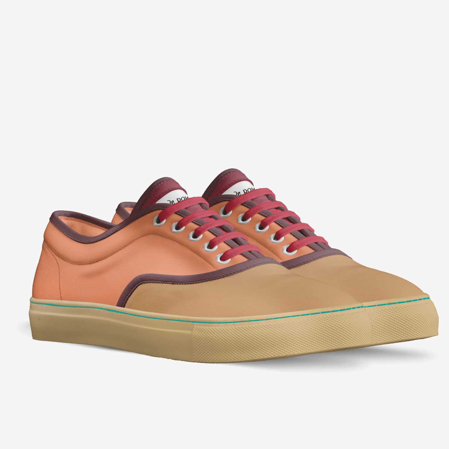 A.L Love custom made in Italy shoes by Den Loves | Double view