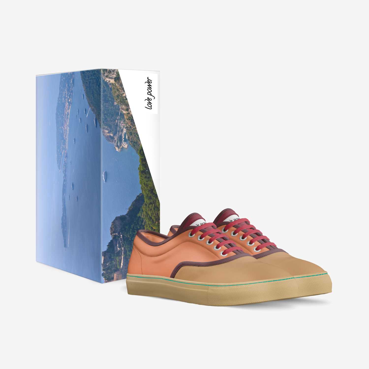 A.L Love custom made in Italy shoes by Den Loves | Box view