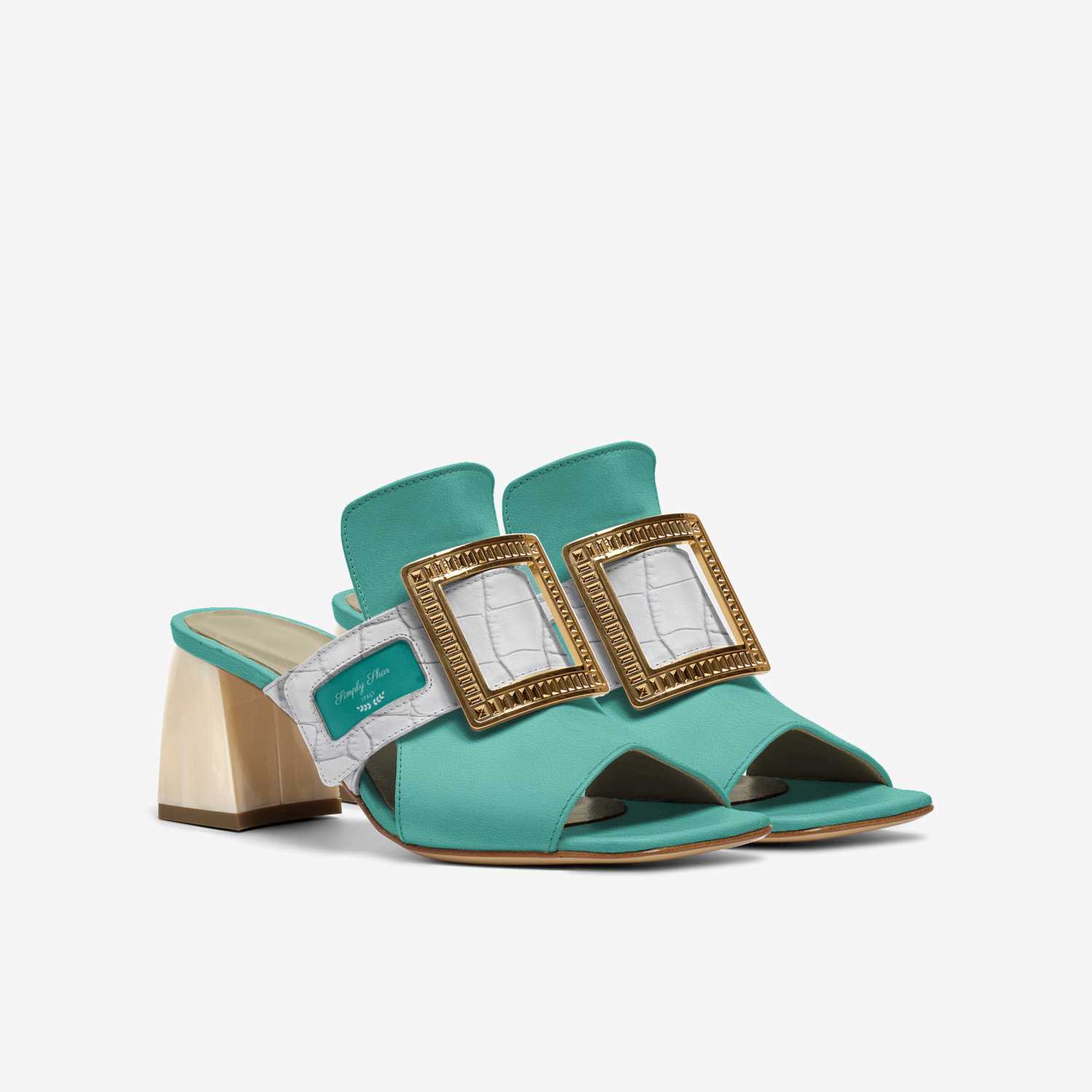 Simply Shar  custom made in Italy shoes by Sharmaine Thomas | Double view