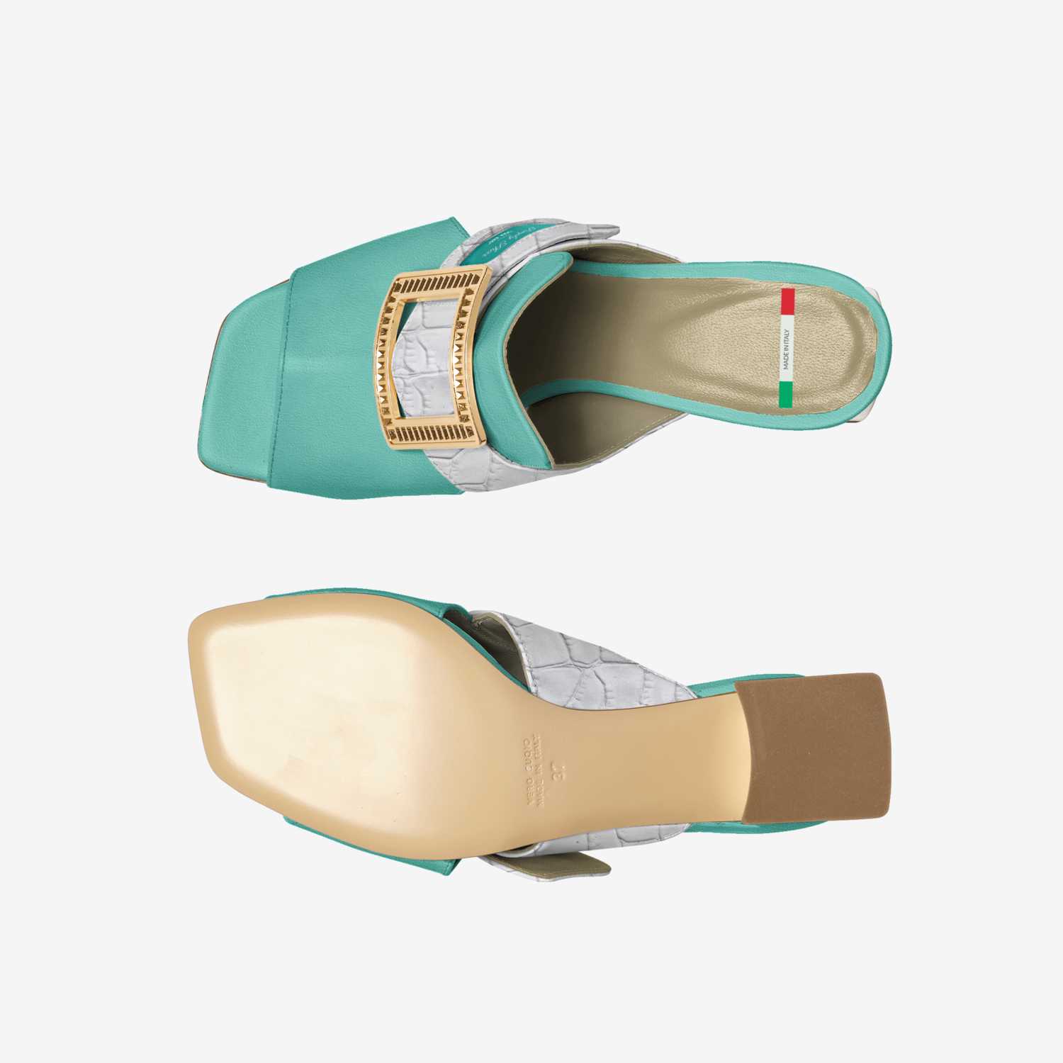 Simply Shar  custom made in Italy shoes by Sharmaine Thomas | Top view