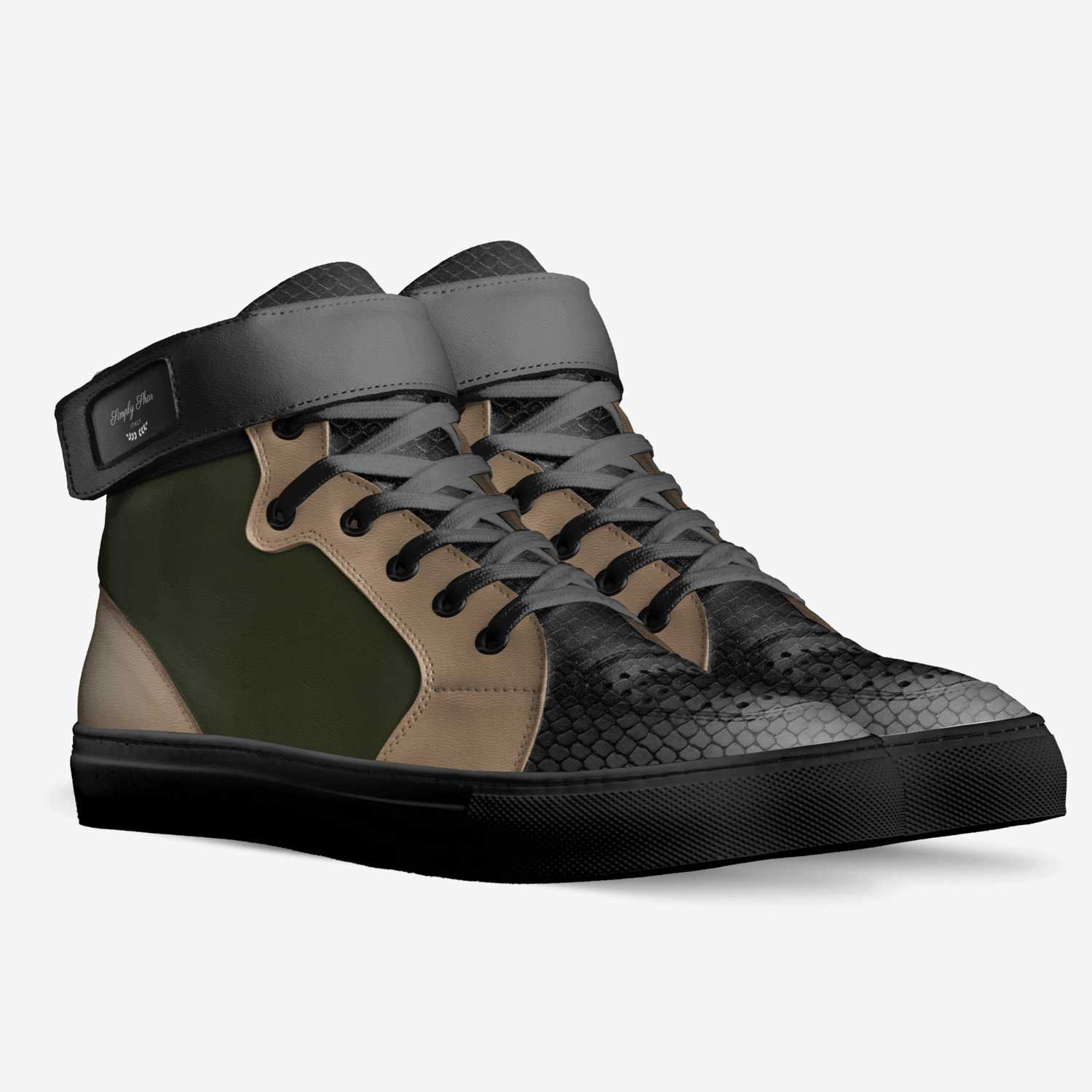 Simply Shar  custom made in Italy shoes by Sharmaine Thomas | Double view