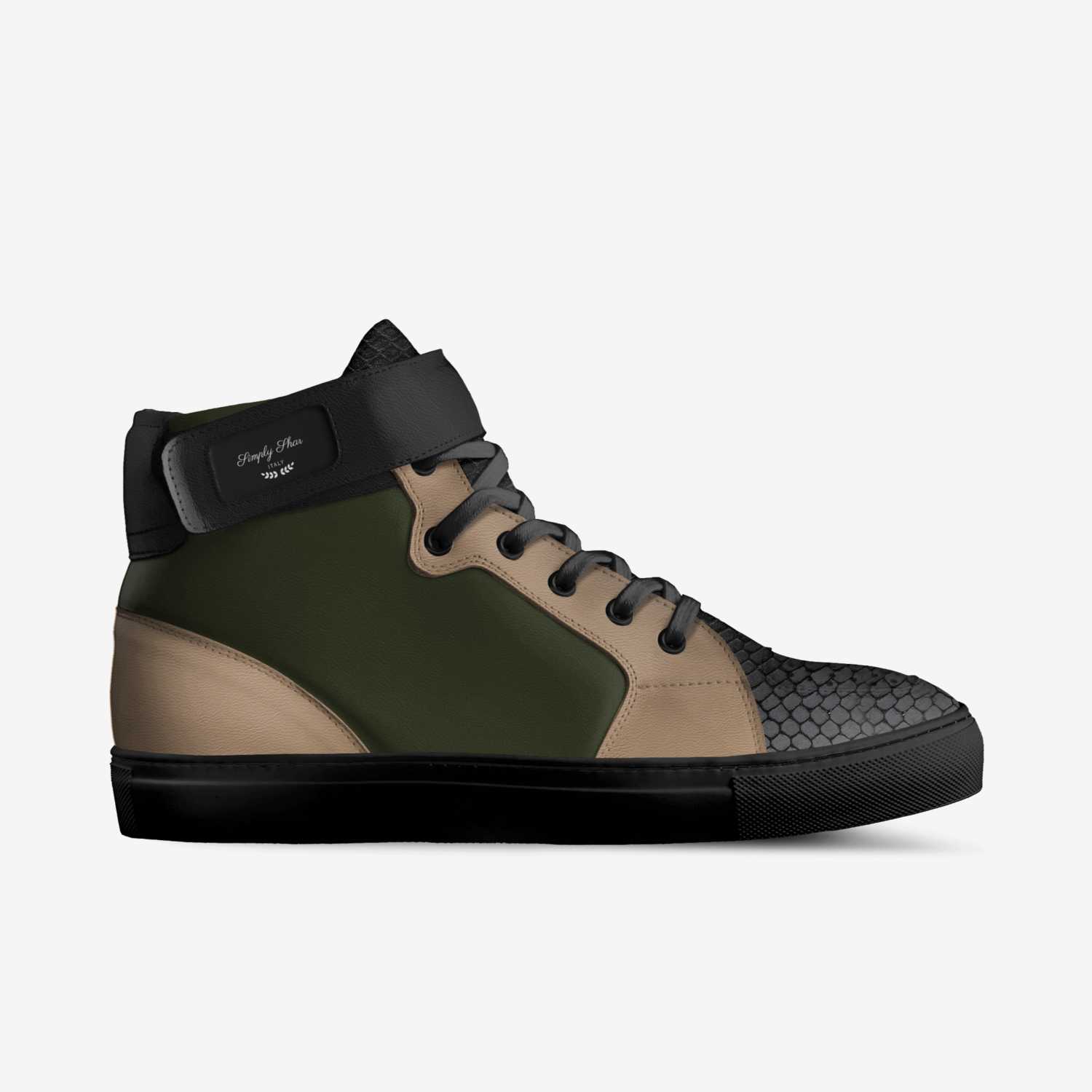 Simply Shar  custom made in Italy shoes by Sharmaine Thomas | Side view