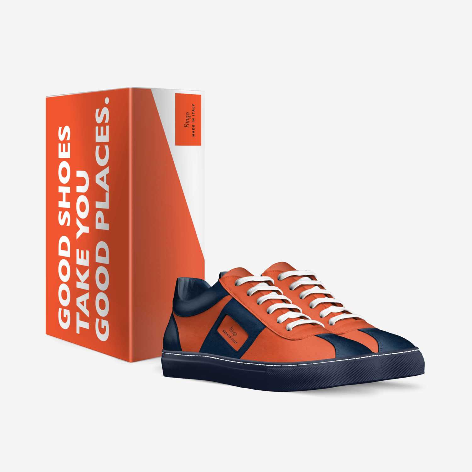 Ringo custom made in Italy shoes by Dan Ringo | Box view