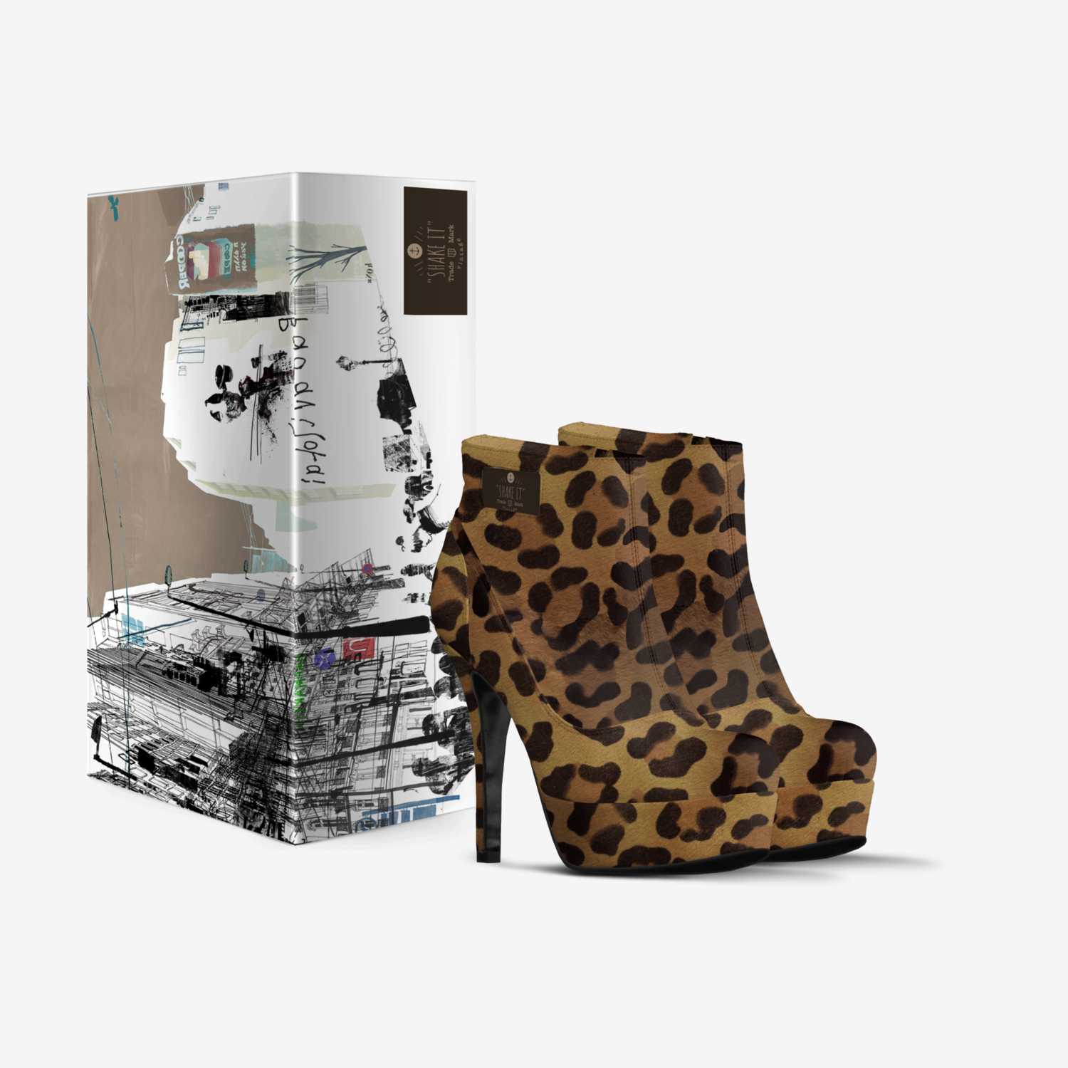 "Shake It" custom made in Italy shoes by Franswa Andre | Box view