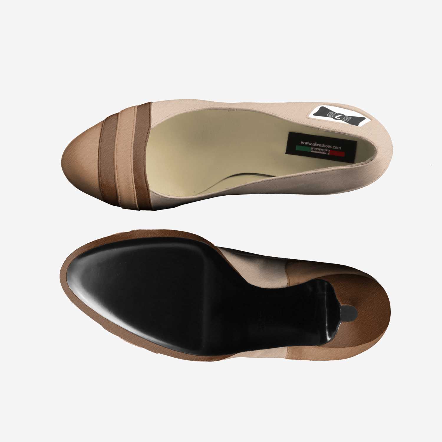 Just Bows 1.5 custom made in Italy shoes by William Paige | Top view