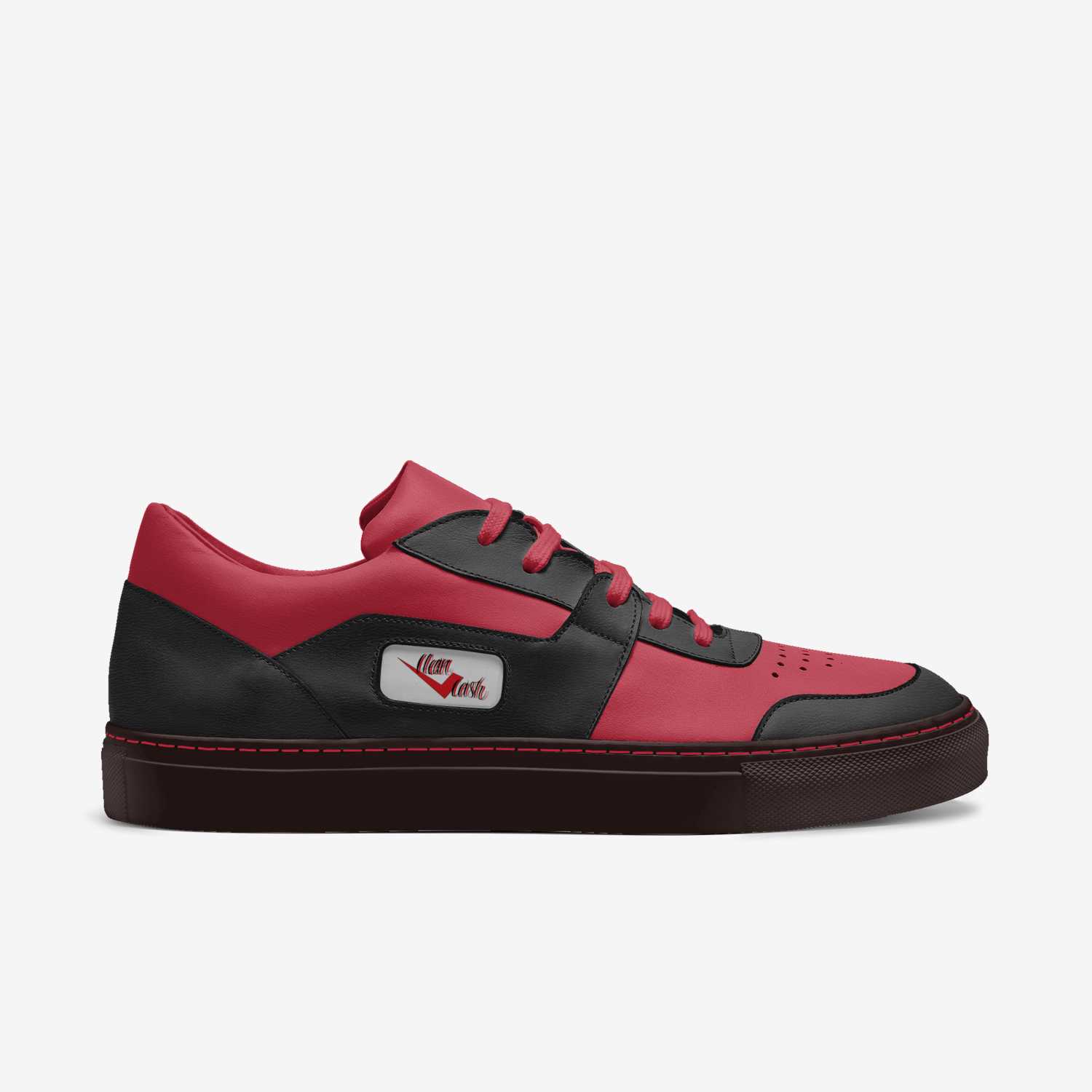 Checkcleancashkick custom made in Italy shoes by Deon Landry | Side view