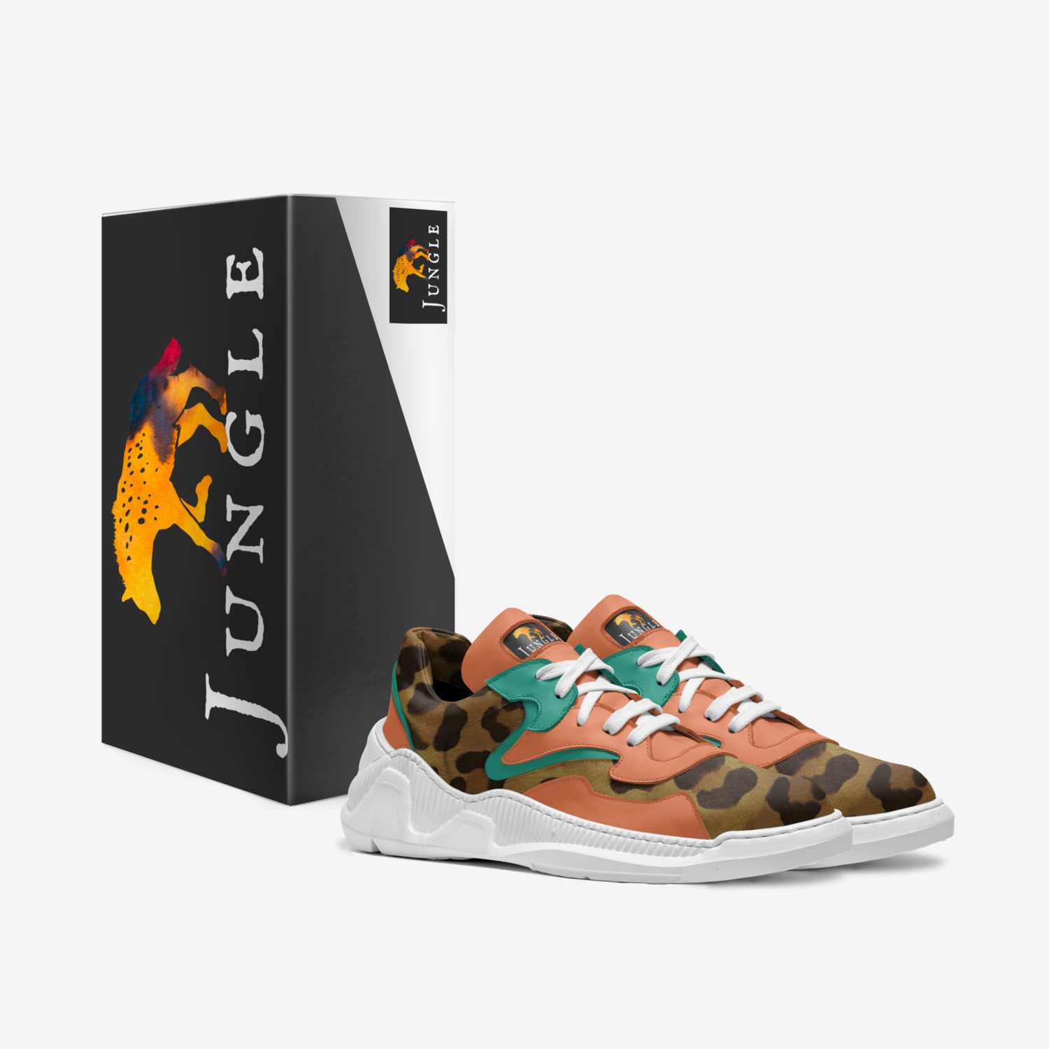 Jungle Fever custom made in Italy shoes by Leagueofmyown | Box view