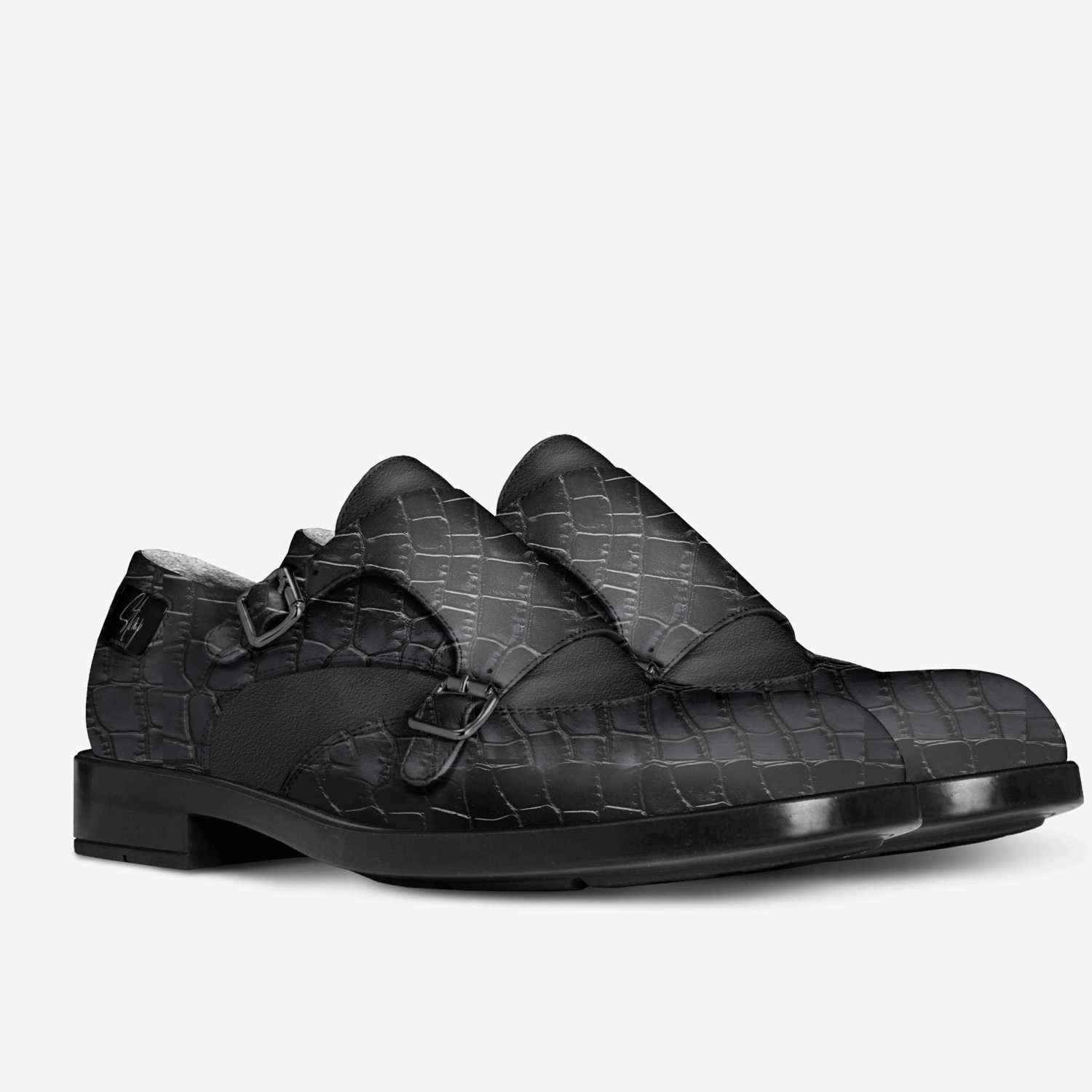 Charles  custom made in Italy shoes by Krystal R. Mcgee | Double view