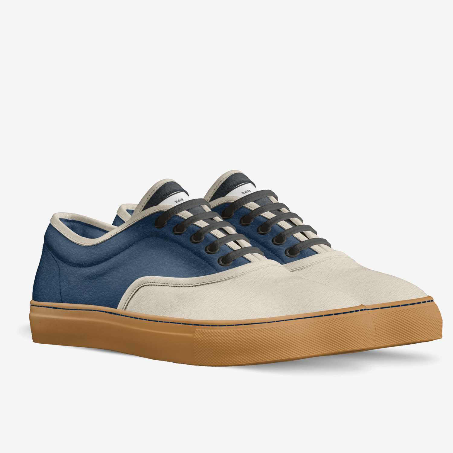 R&R custom made in Italy shoes by Vasikarla Rajkiran | Double view
