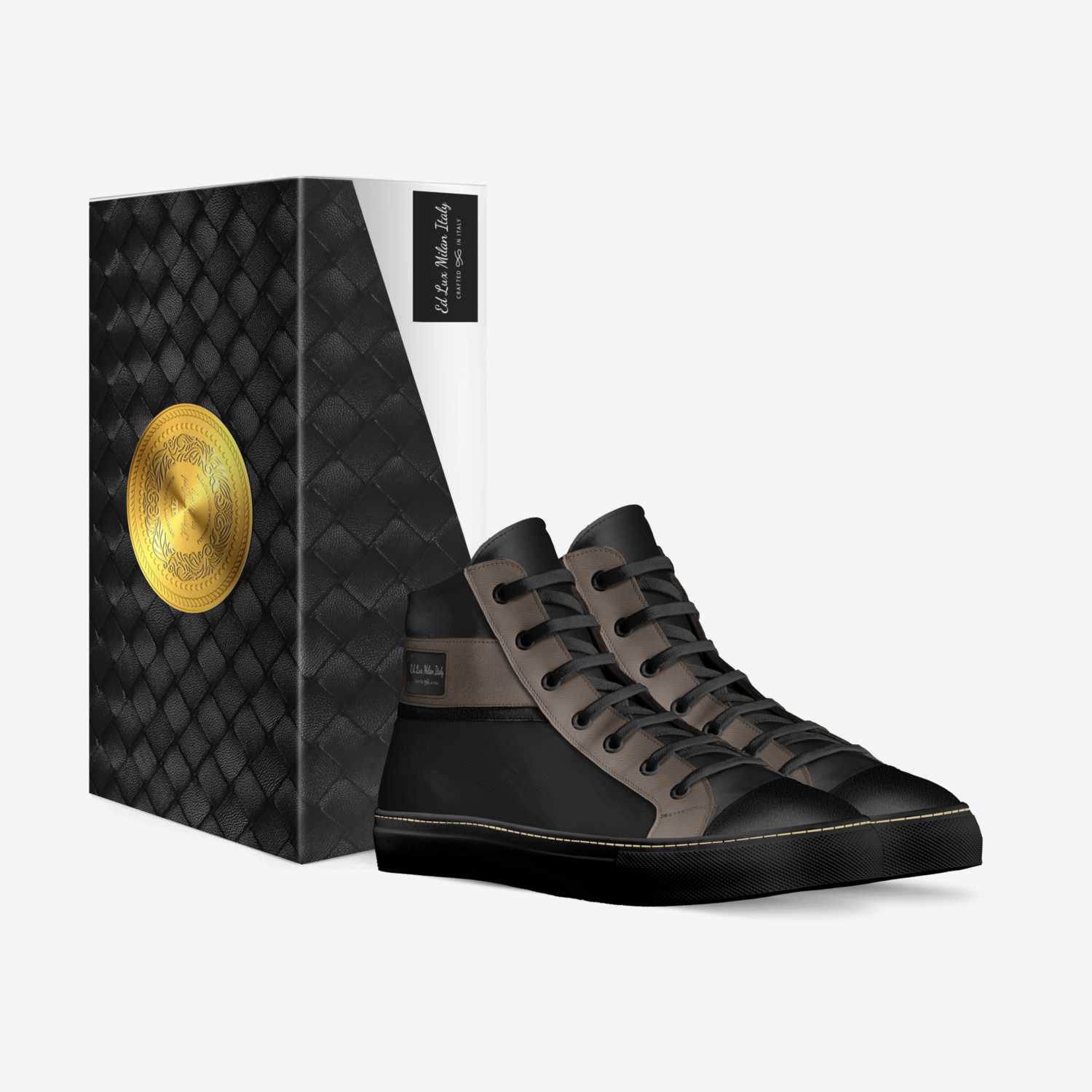 Ed Lux Milan Italy custom made in Italy shoes by Edward Hutt | Box view