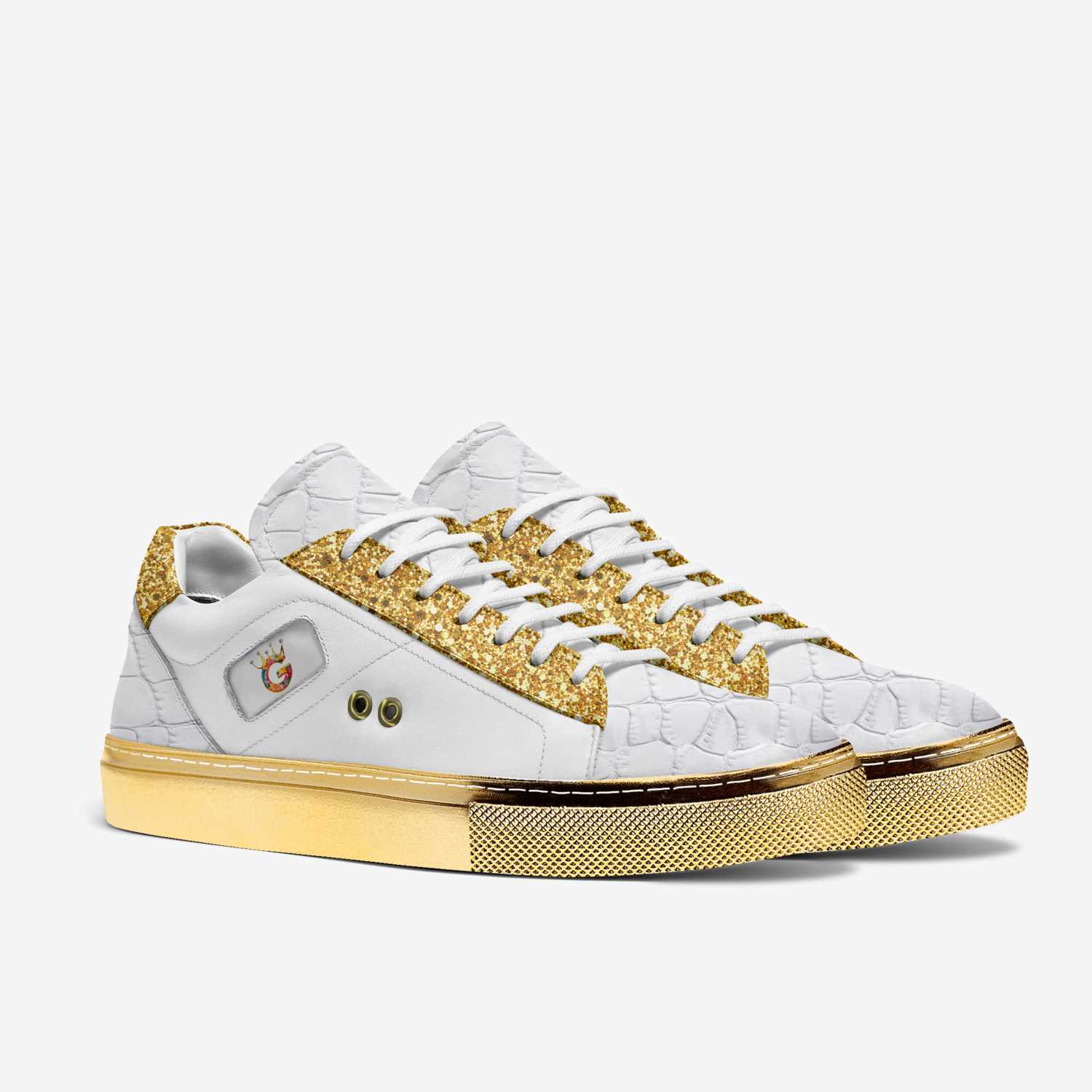 G-Squad  custom made in Italy shoes by Evelyn Osorio | Double view
