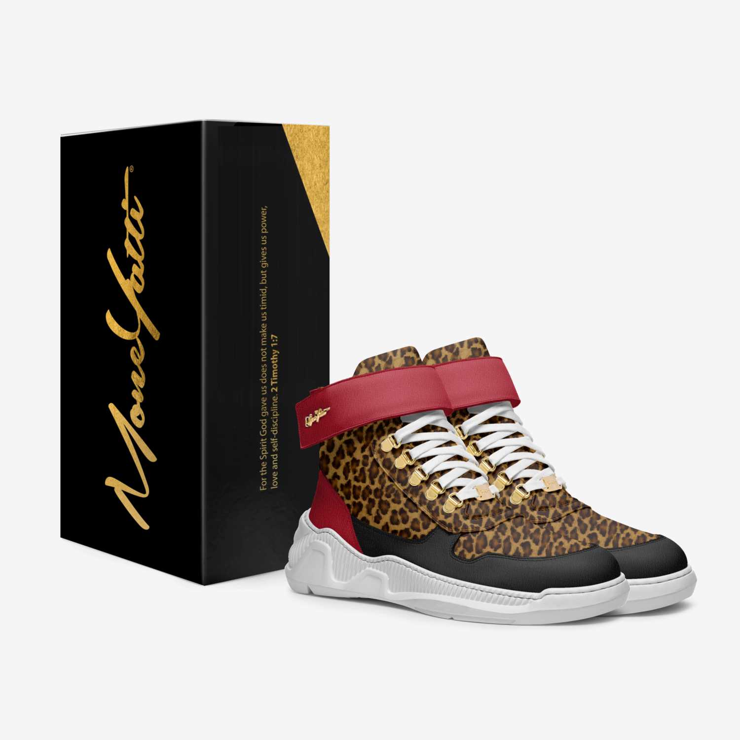 Moneyatti Traps03 custom made in Italy shoes by Moneyatti Brand | Box view