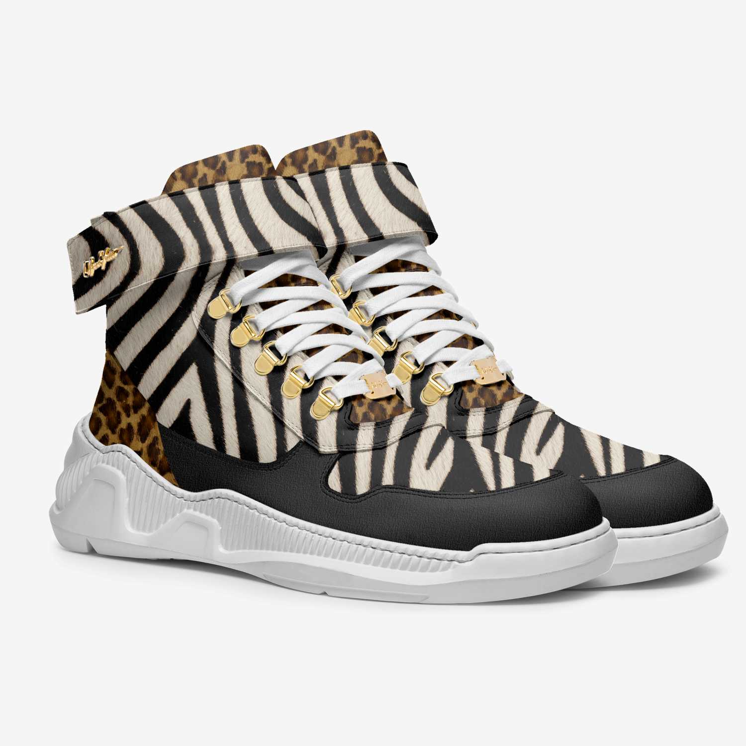 Moneyatti Traps05 custom made in Italy shoes by Moneyatti Brand | Double view
