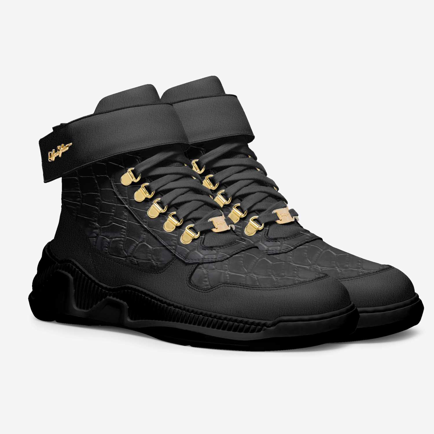 Moneyatti Traps07 custom made in Italy shoes by Moneyatti Brand | Double view
