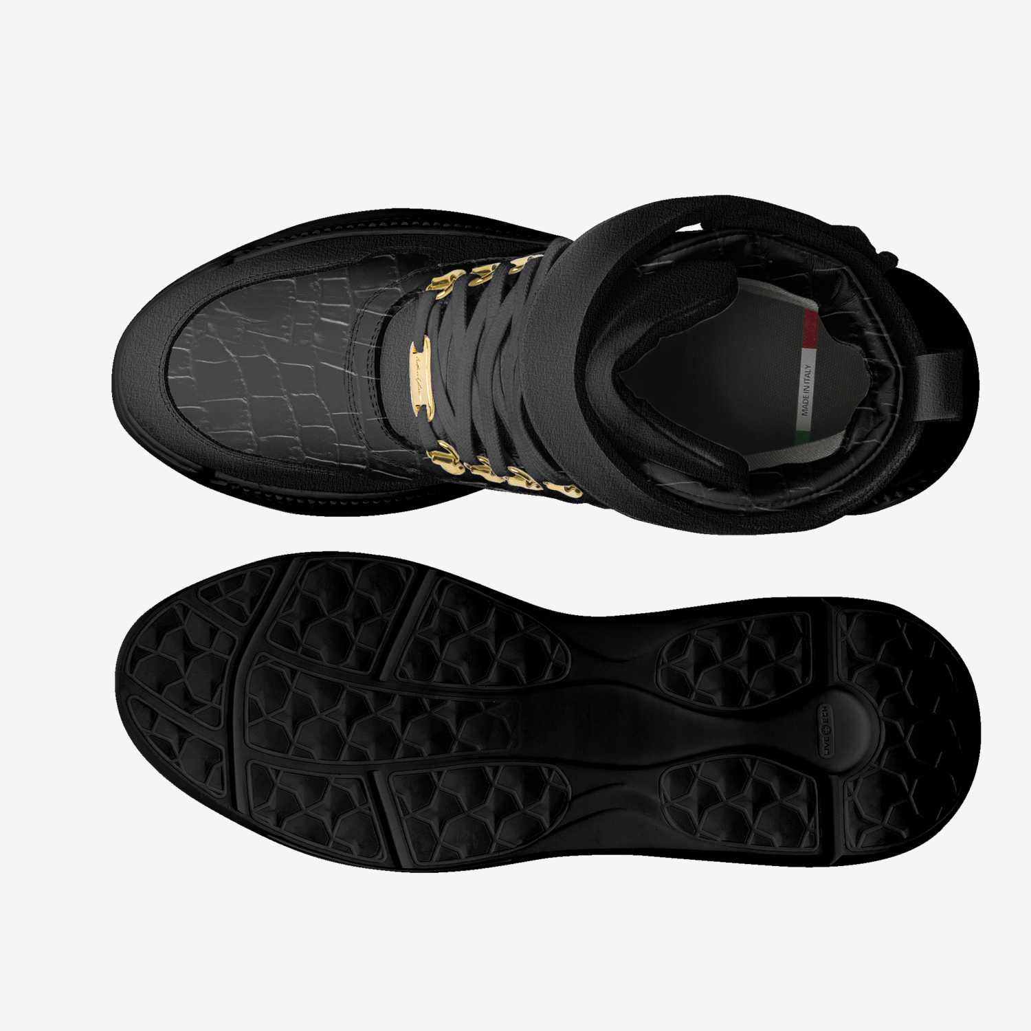 Moneyatti Traps07 custom made in Italy shoes by Moneyatti Brand | Top view