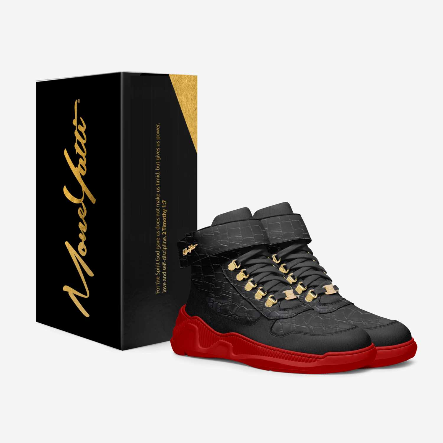 Moneyatti Traps09 custom made in Italy shoes by Moneyatti Brand | Box view
