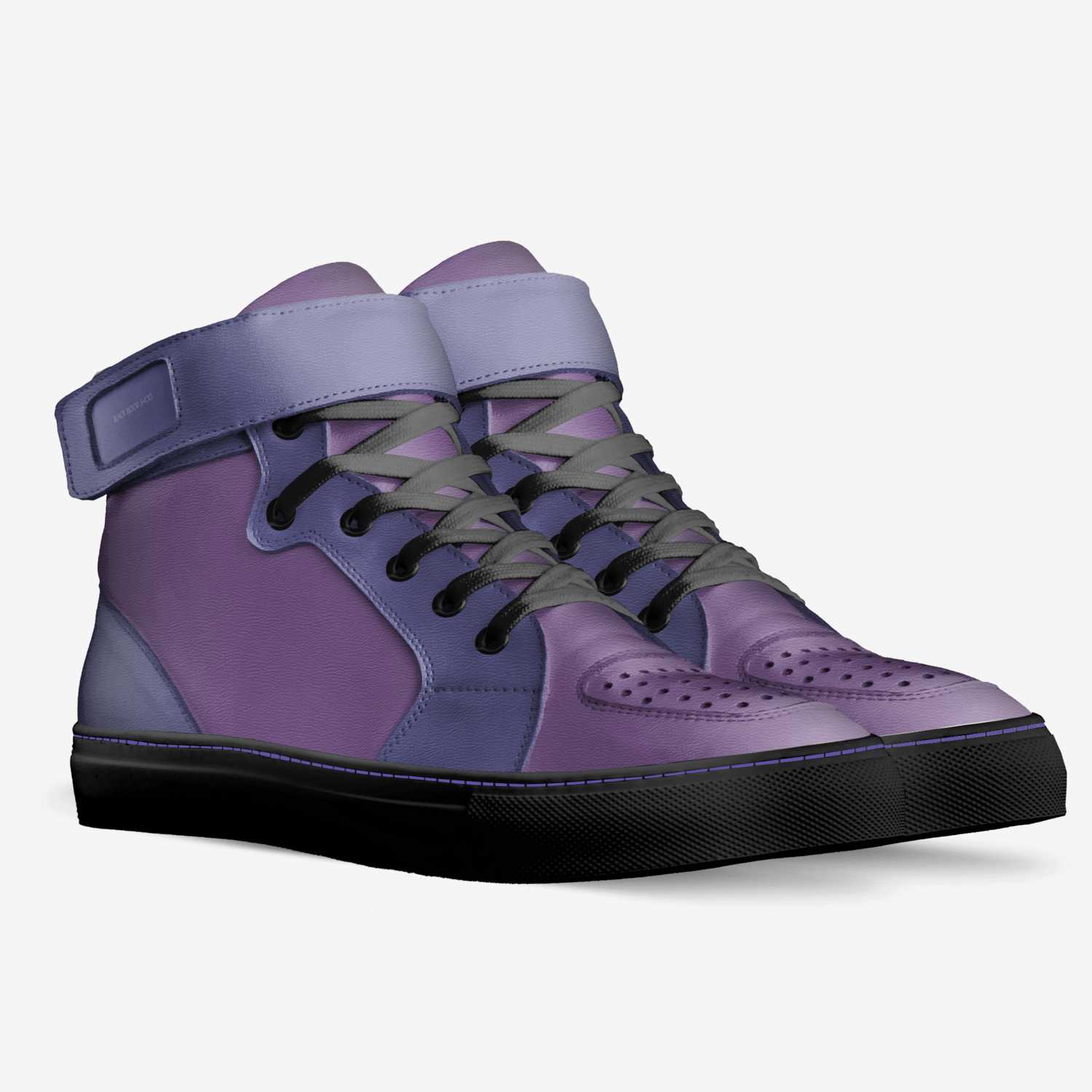 Black Blood Shoes custom made in Italy shoes by Johnny Tickel | Double view