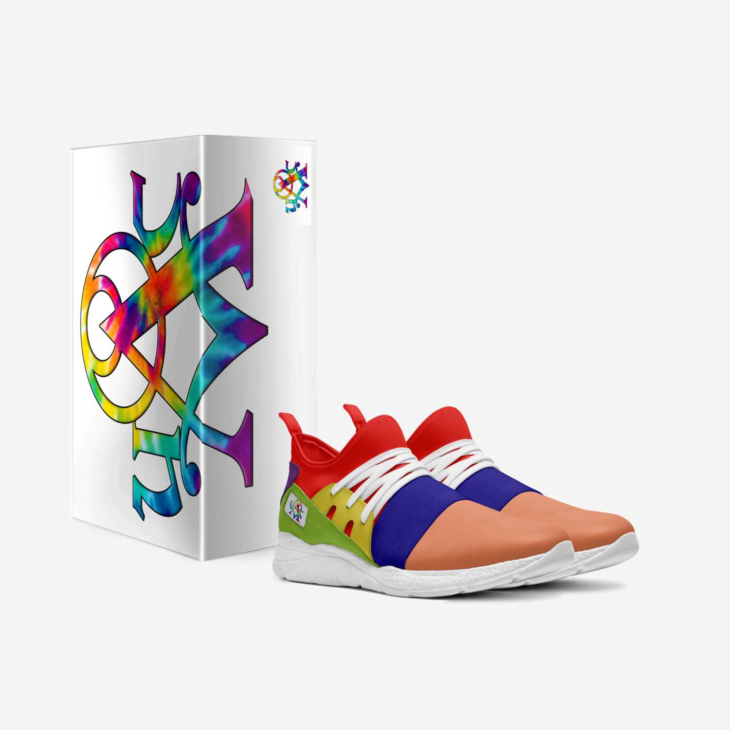 Alchemist Skittles custom made in Italy shoes by Urban Alchemist Clothing | Box view