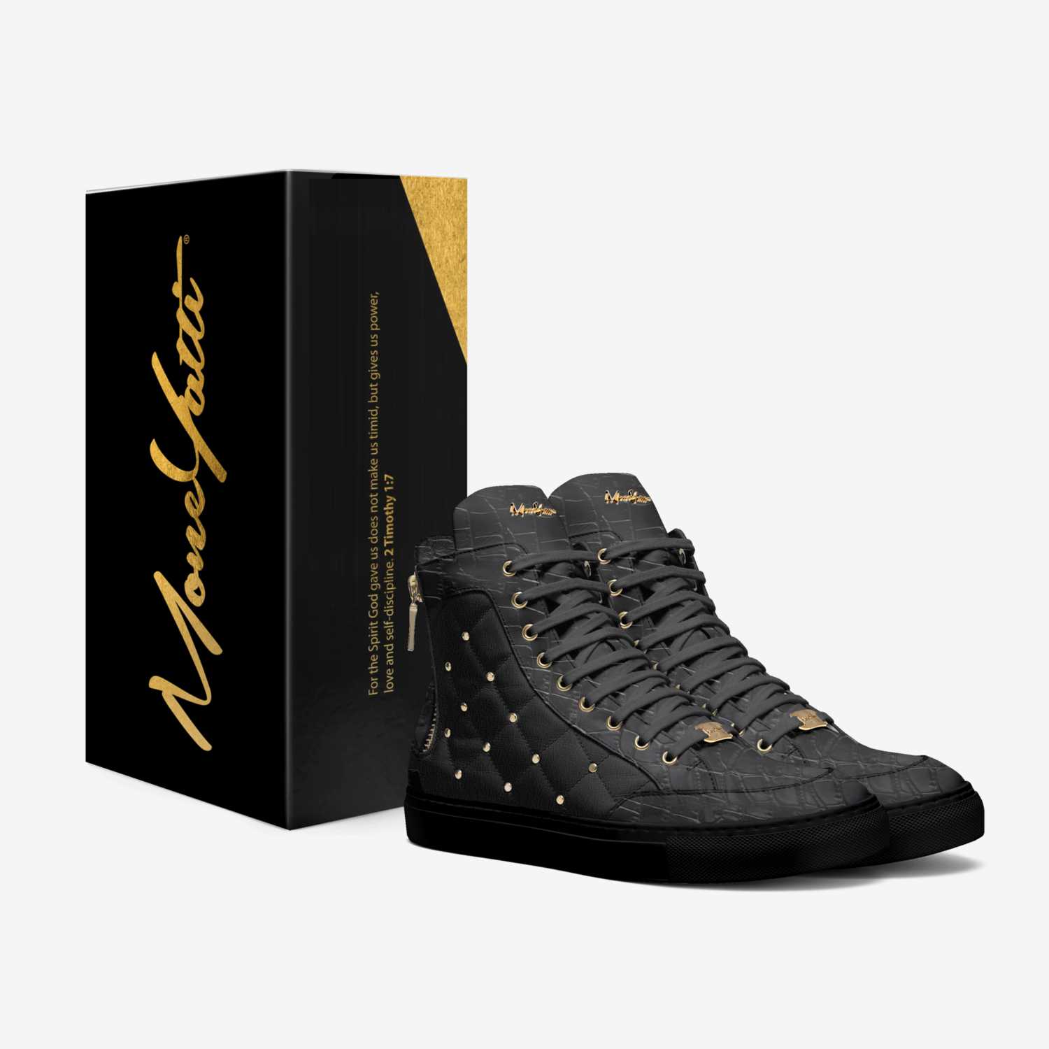Moneyatti LTD04 custom made in Italy shoes by Moneyatti Brand | Box view