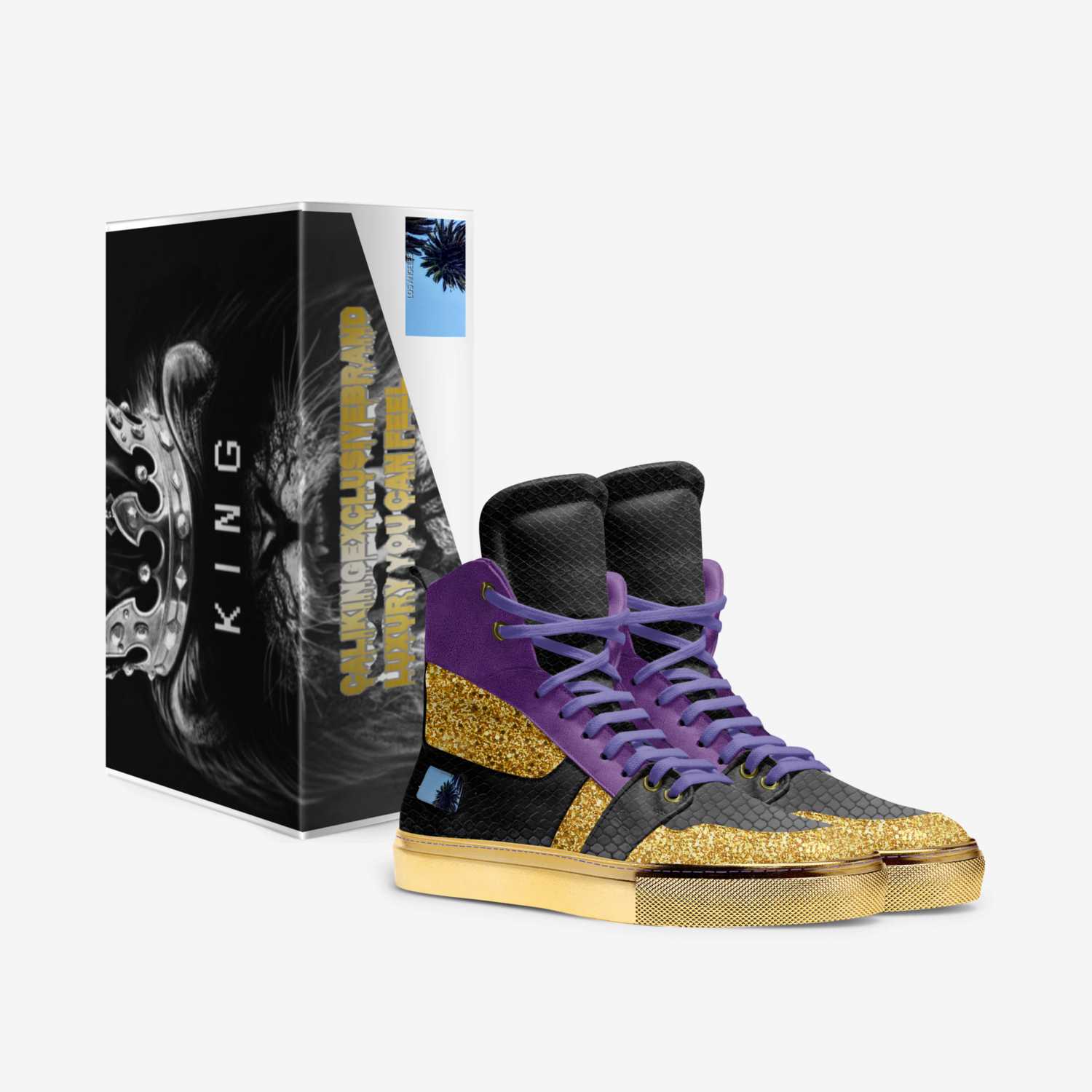 Mamba mentality custom made in Italy shoes by Cameron Mabins | Box view