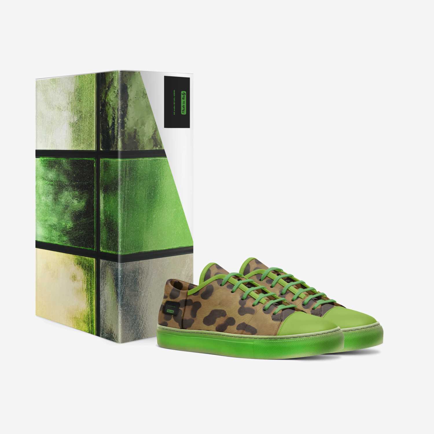 All walks Of Life  custom made in Italy shoes by Antwan Turman | Box view