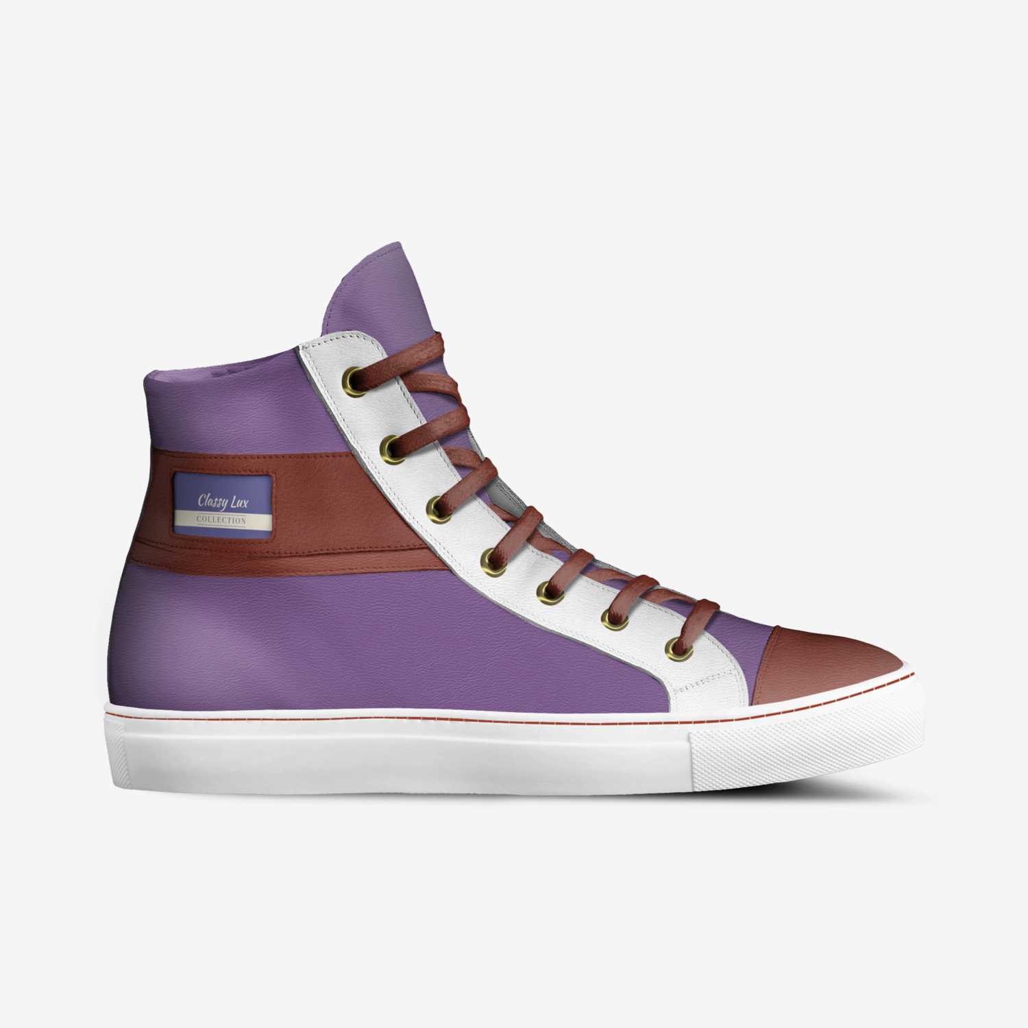 Classy Lux custom made in Italy shoes by Lauretta Hands | Side view