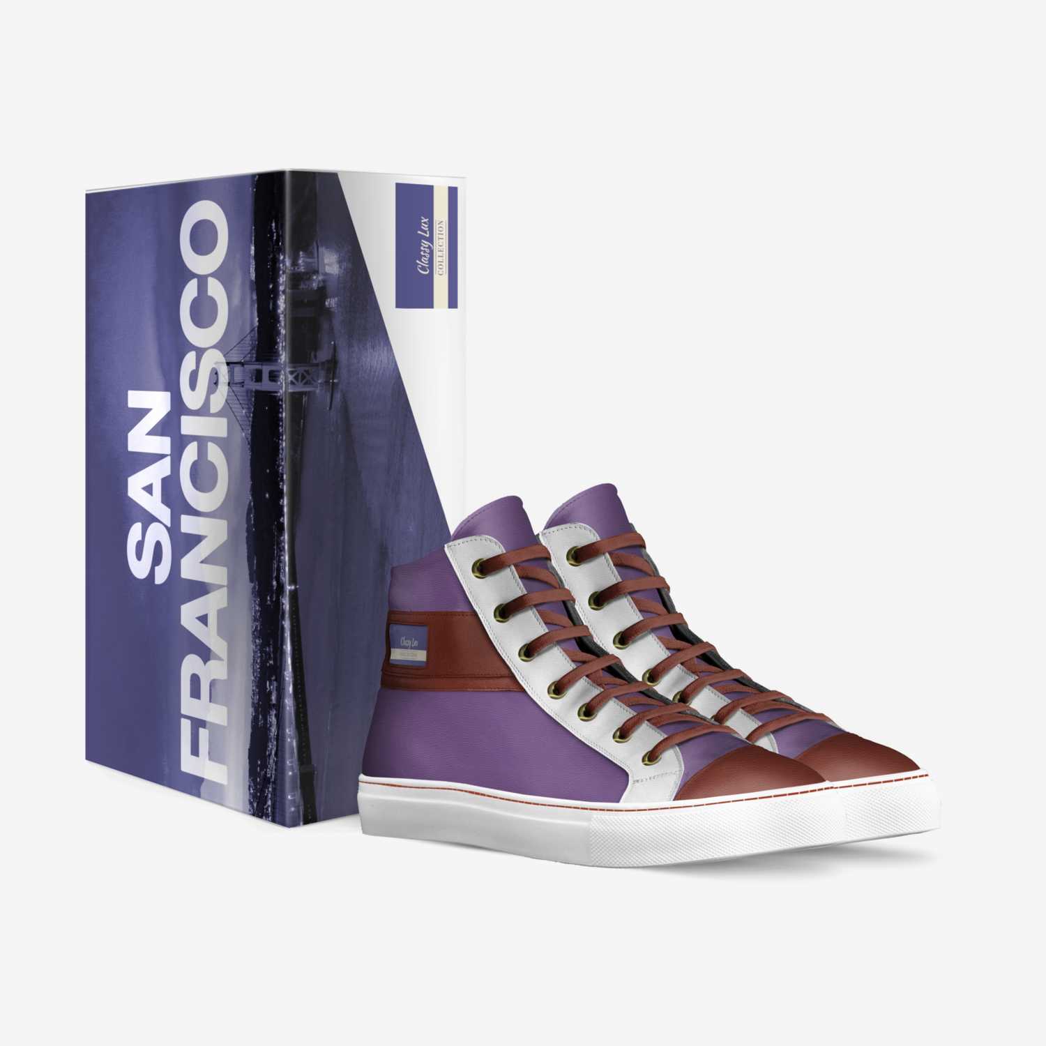 Classy Lux custom made in Italy shoes by Lauretta Hands | Box view
